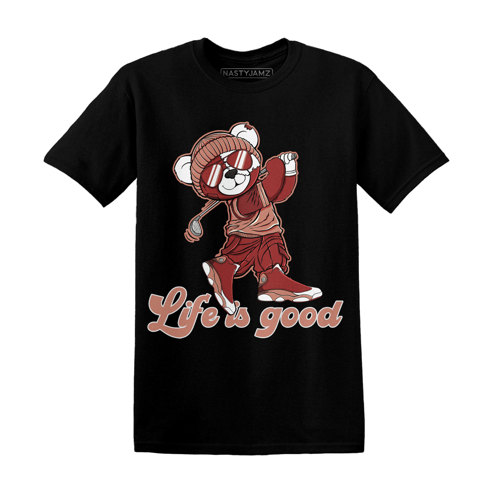 Dune Red 13s T Shirt Match BER Like Golf - NastyJamz