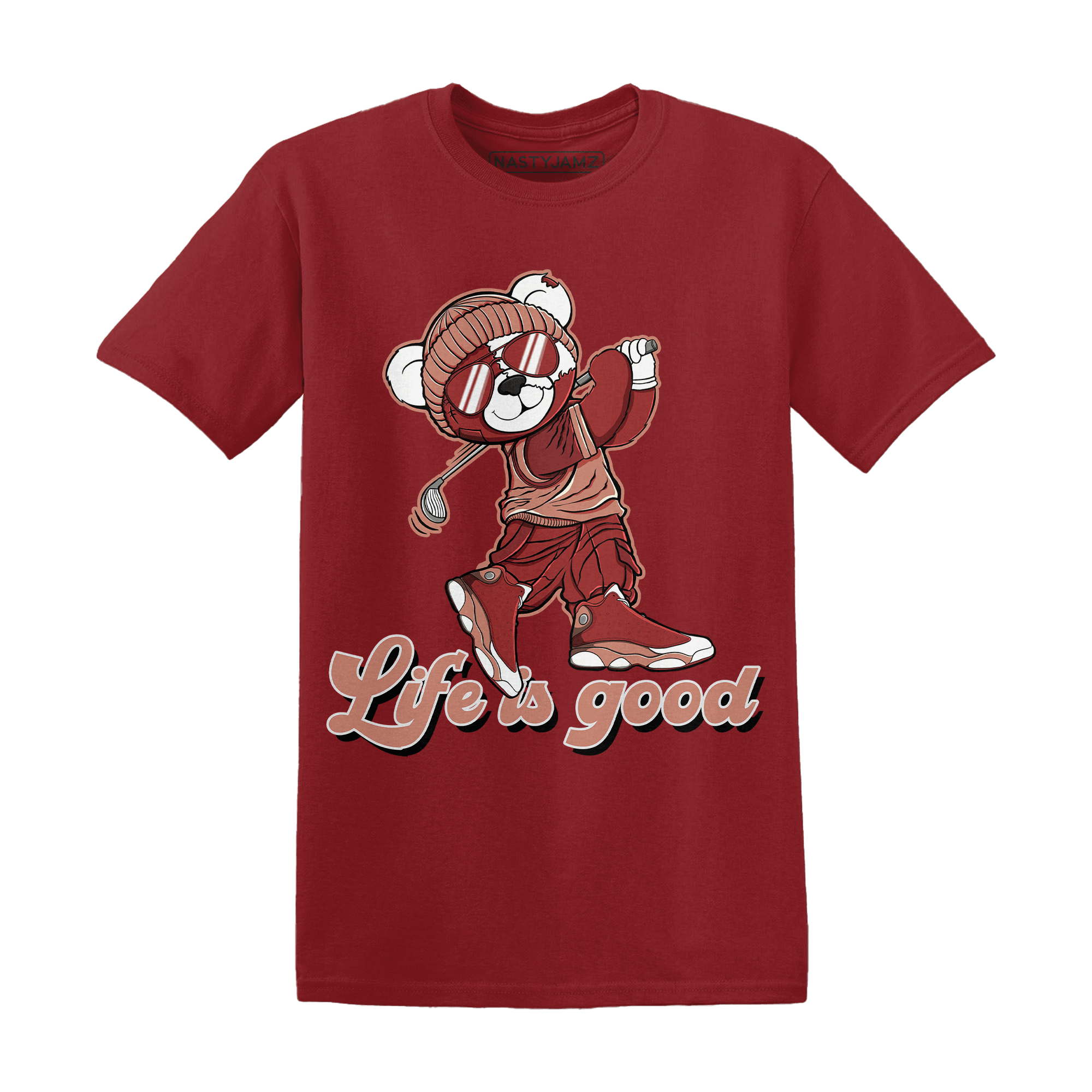 Dune Red 13s T Shirt Match BER Like Golf - NastyJamz