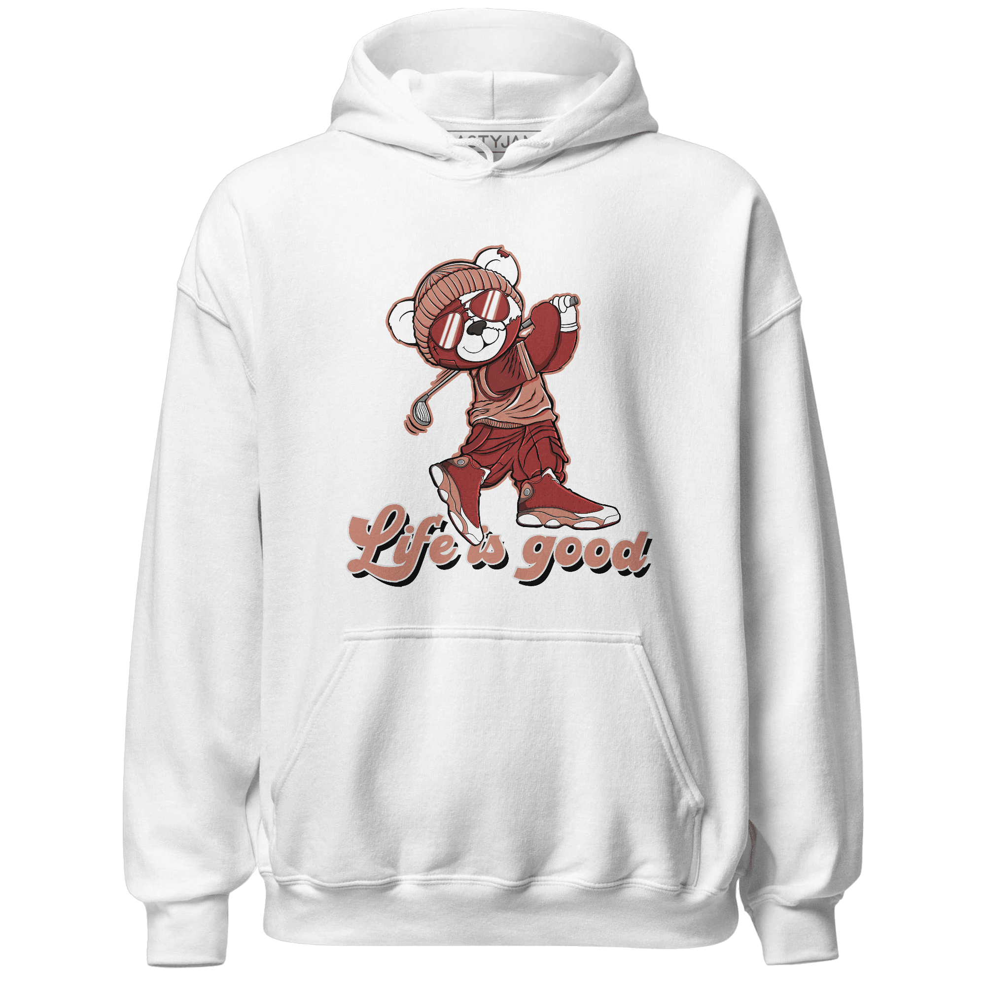 Dune Red 13s Hoodie Match BER Like Golf - NastyJamz