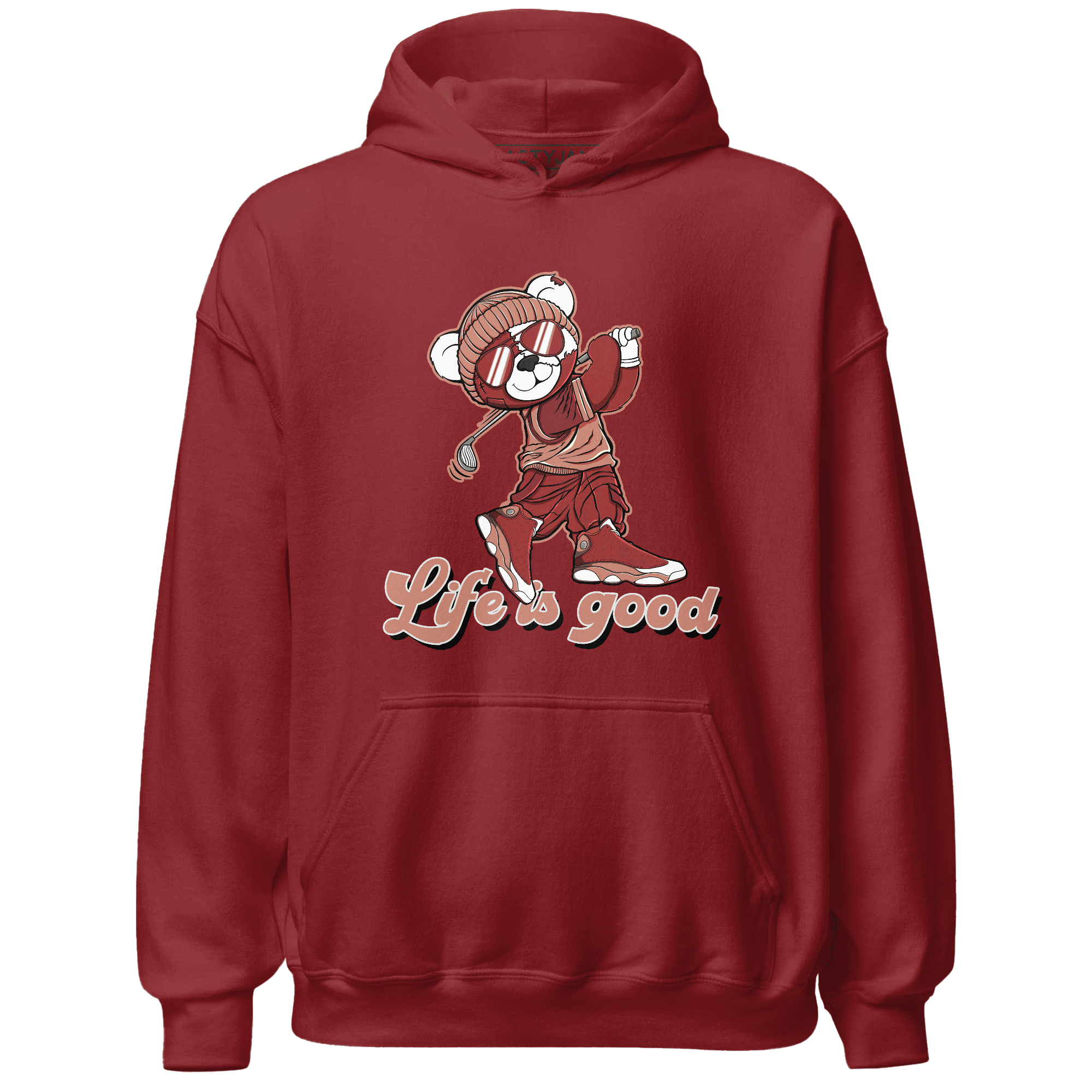 Dune Red 13s Hoodie Match BER Like Golf - NastyJamz
