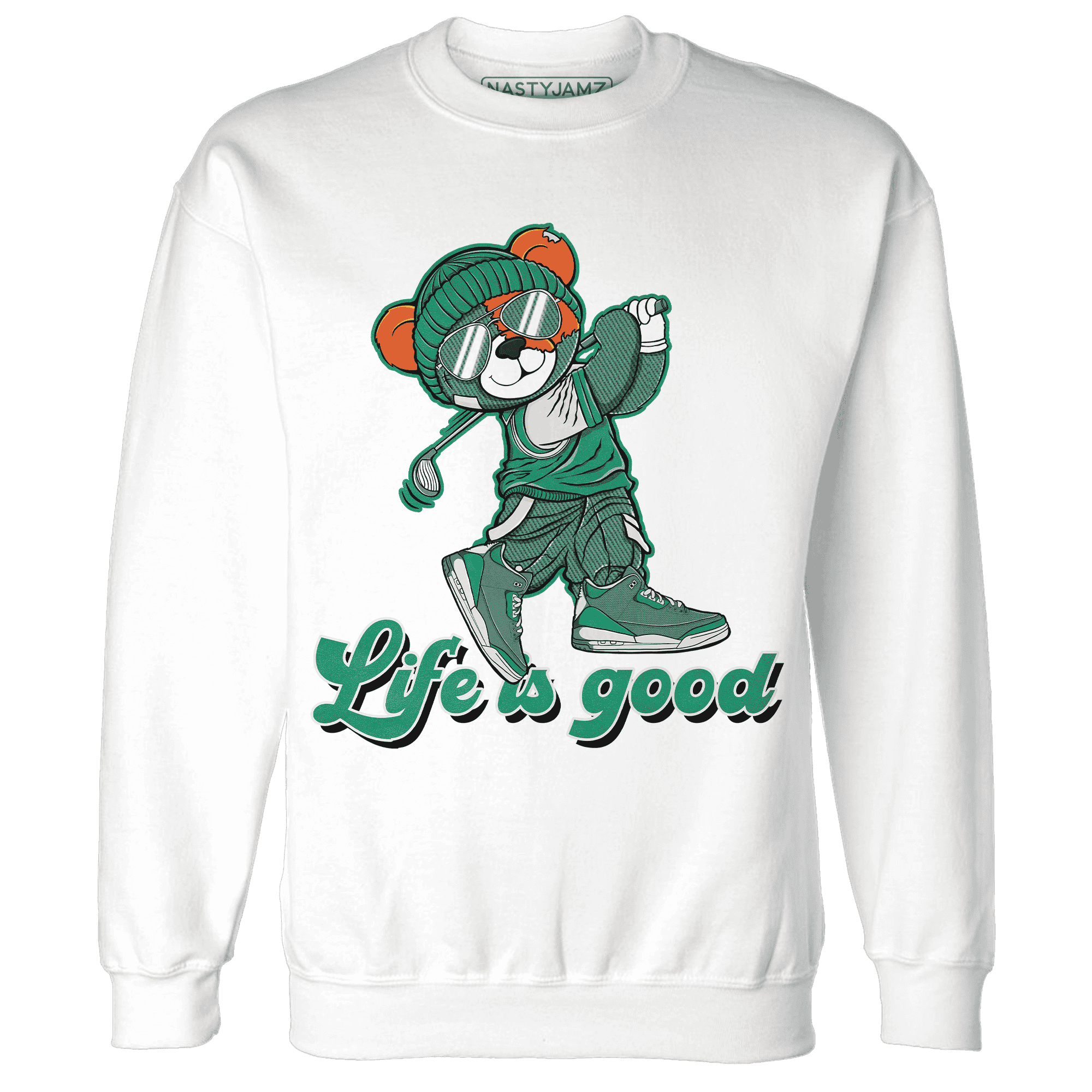 Nina CN Abney 3s Sweatshirt Match BER Like Golf - NastyJamz