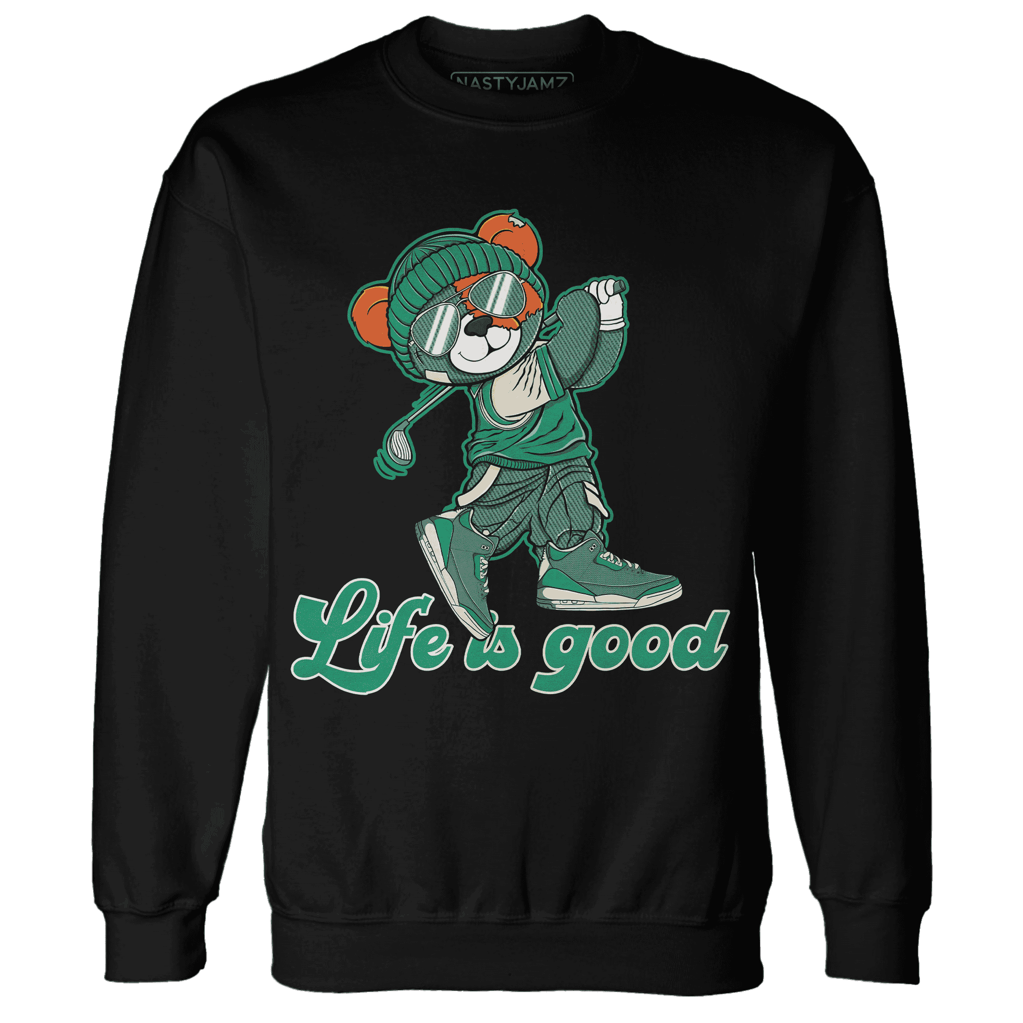 Nina CN Abney 3s Sweatshirt Match BER Like Golf - NastyJamz