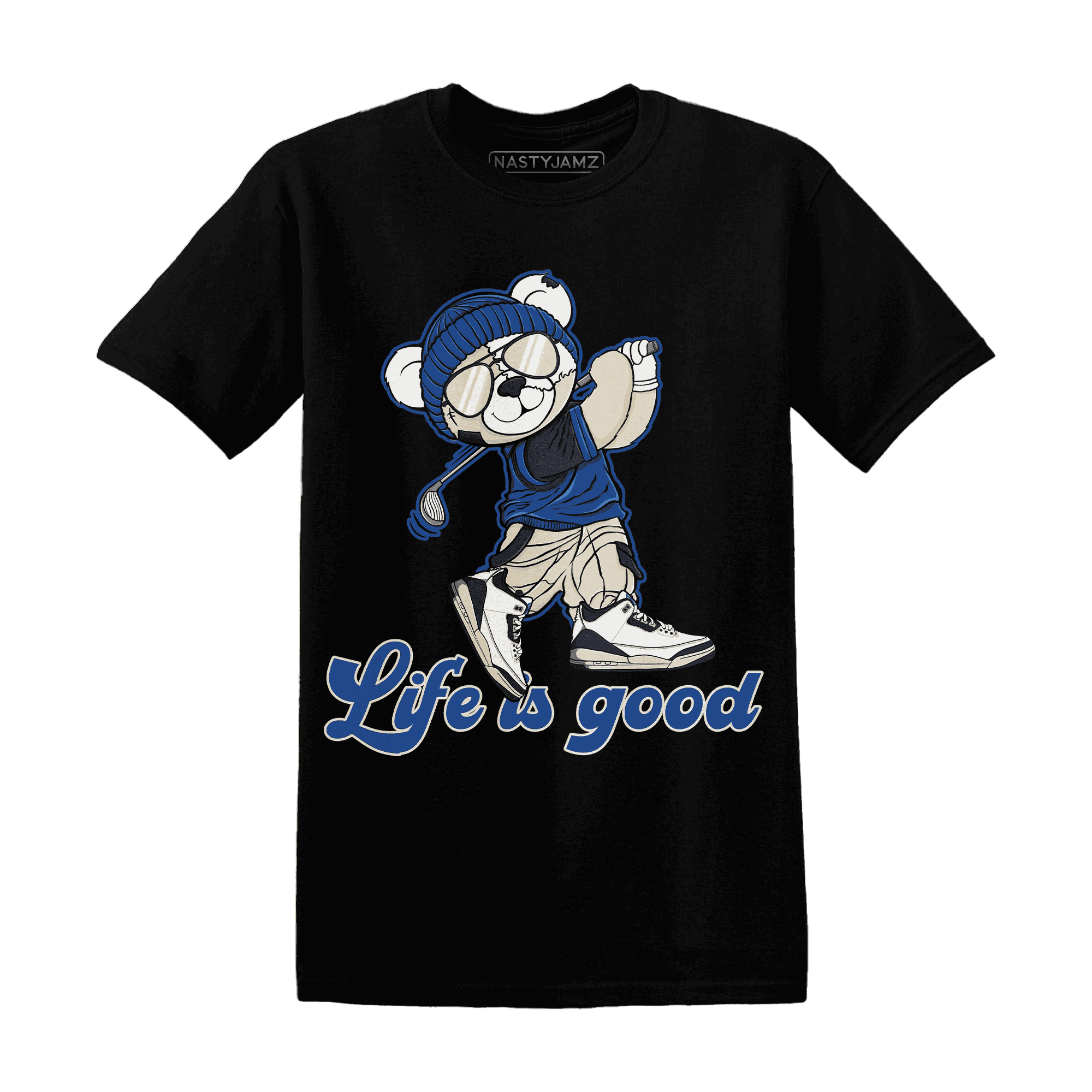 Quaiii 54 3s T Shirt Match BER Like Golf - NastyJamz