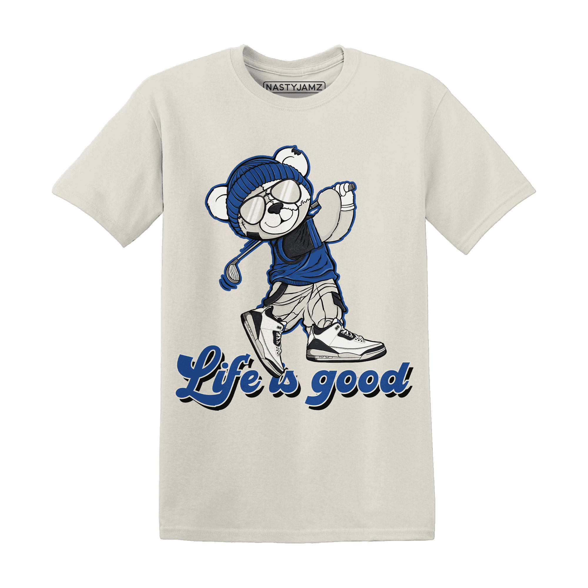 Quaiii 54 3s T Shirt Match BER Like Golf - NastyJamz