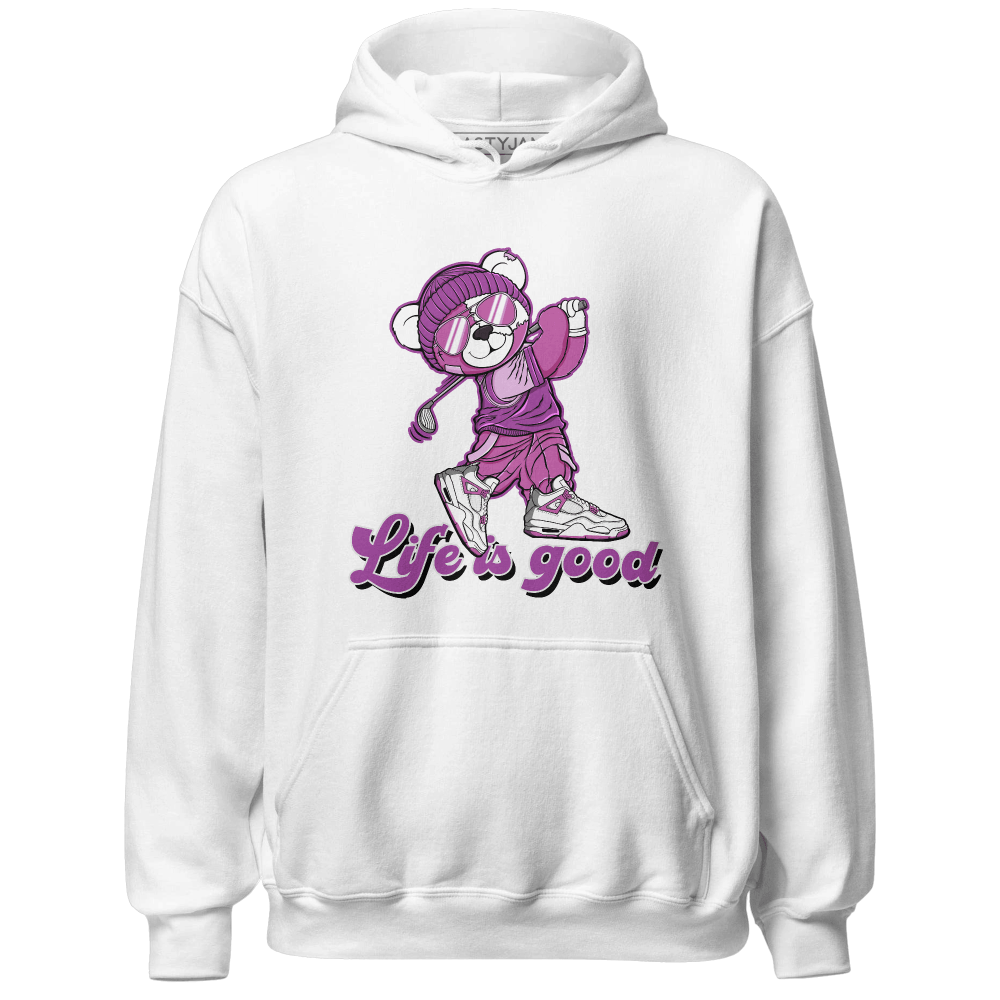GS Hyper Violet 4s Hoodie Match BER Like Golf - NastyJamz