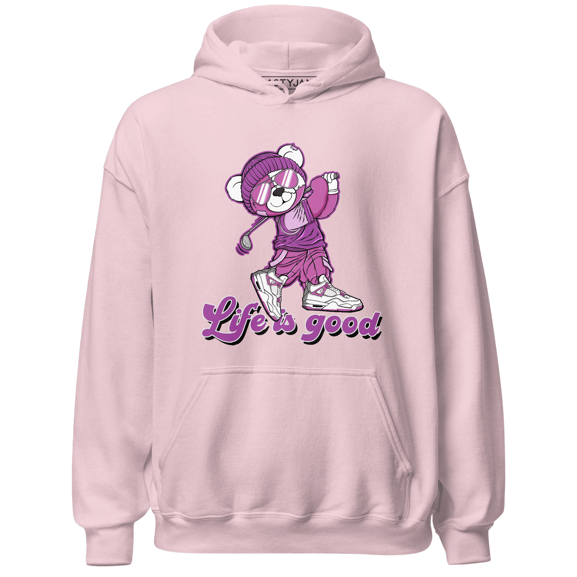 GS Hyper Violet 4s Hoodie Match BER Like Golf - NastyJamz