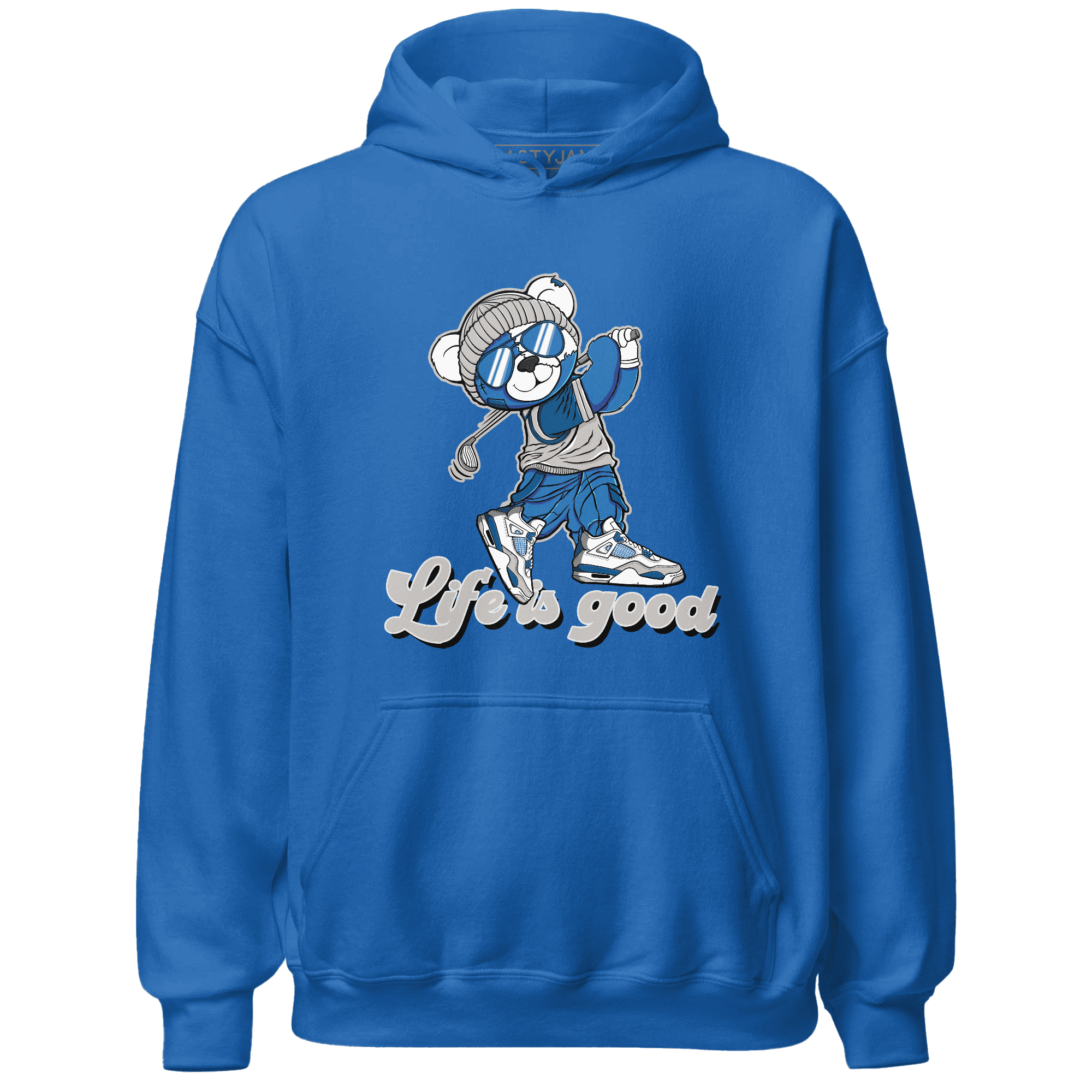 Industrial Blue 4s Hoodie Match BER Like Golf - NastyJamz