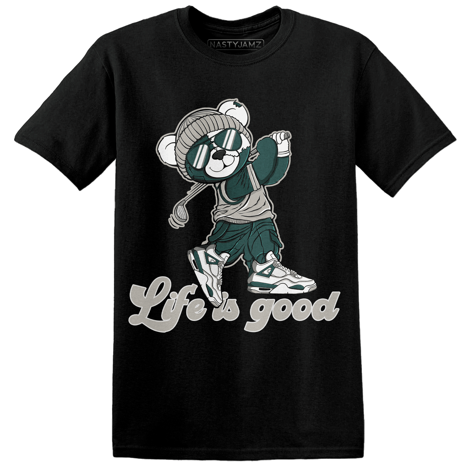 Oxidized Green 4s T Shirt Match BER Like Golf - NastyJamz