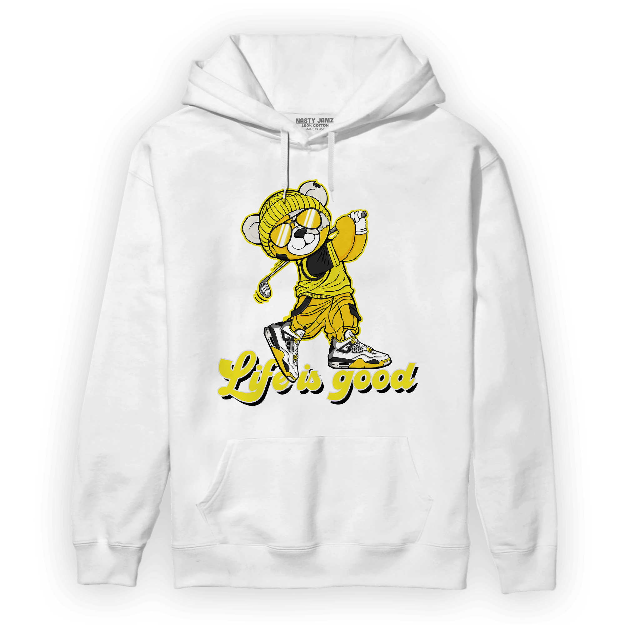 Vivid Sulfur 4s Hoodie Match BER Like Golf - NastyJamz