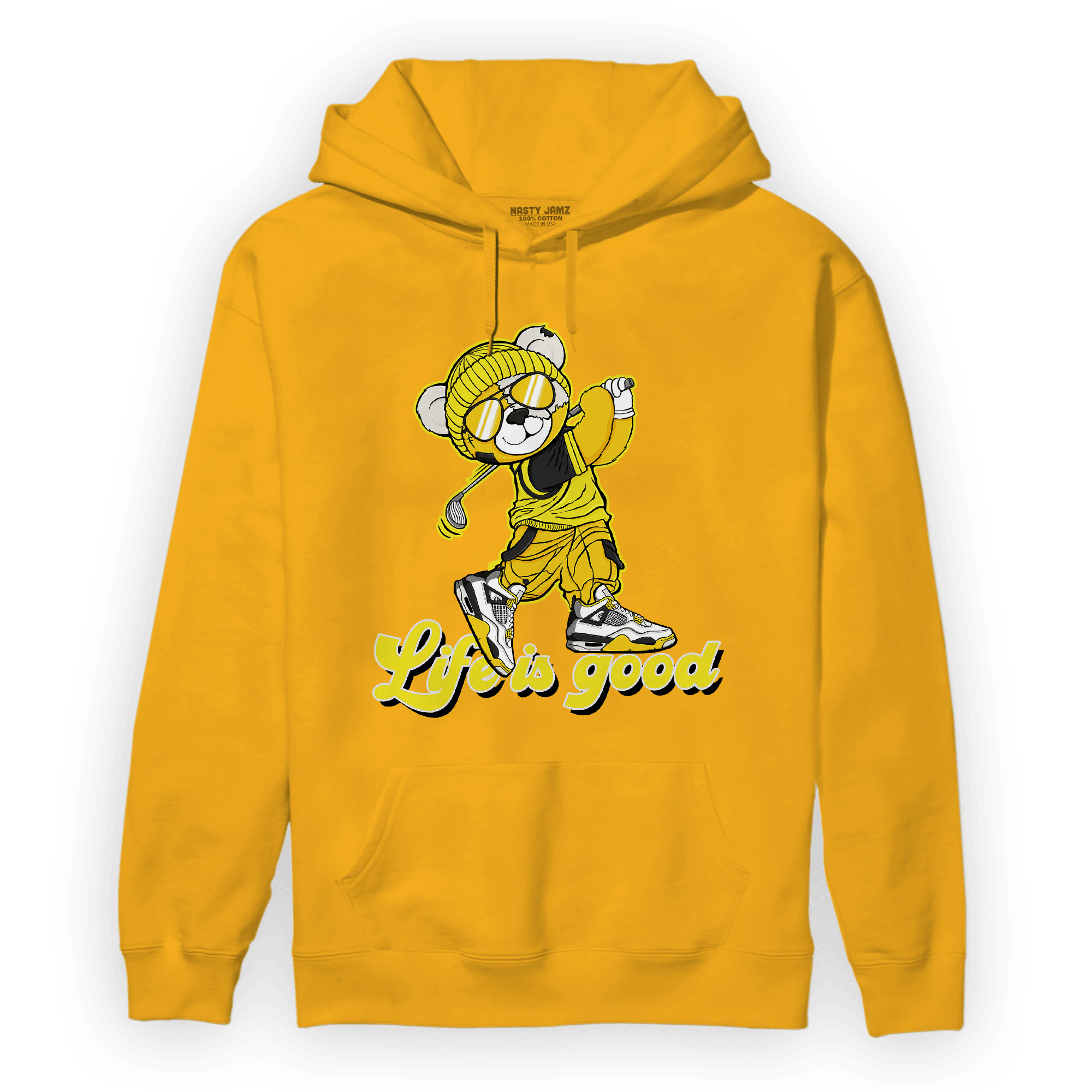 Vivid Sulfur 4s Hoodie Match BER Like Golf - NastyJamz