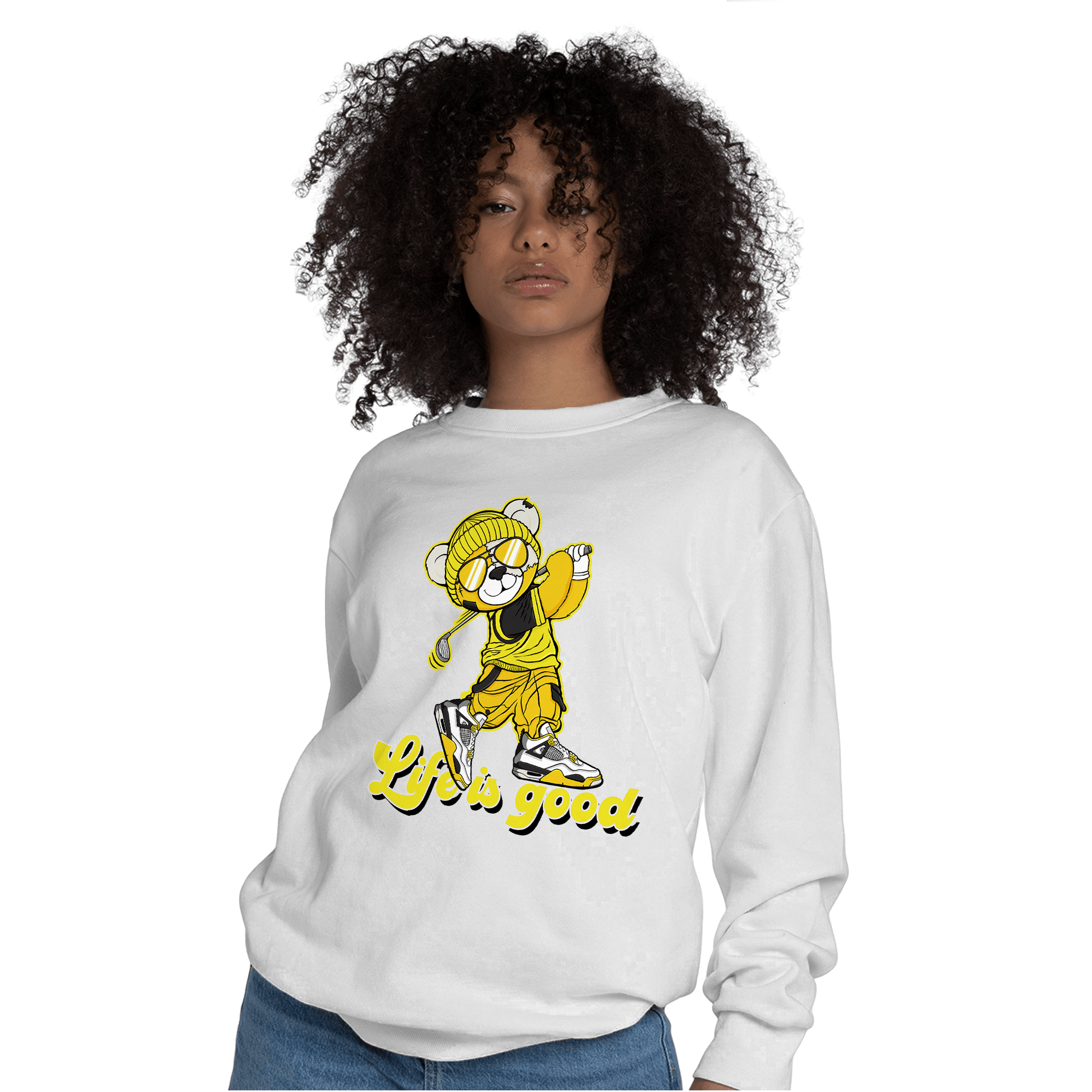 Vivid Sulfur 4s Sweatshirt Match BER Like Golf - NastyJamz
