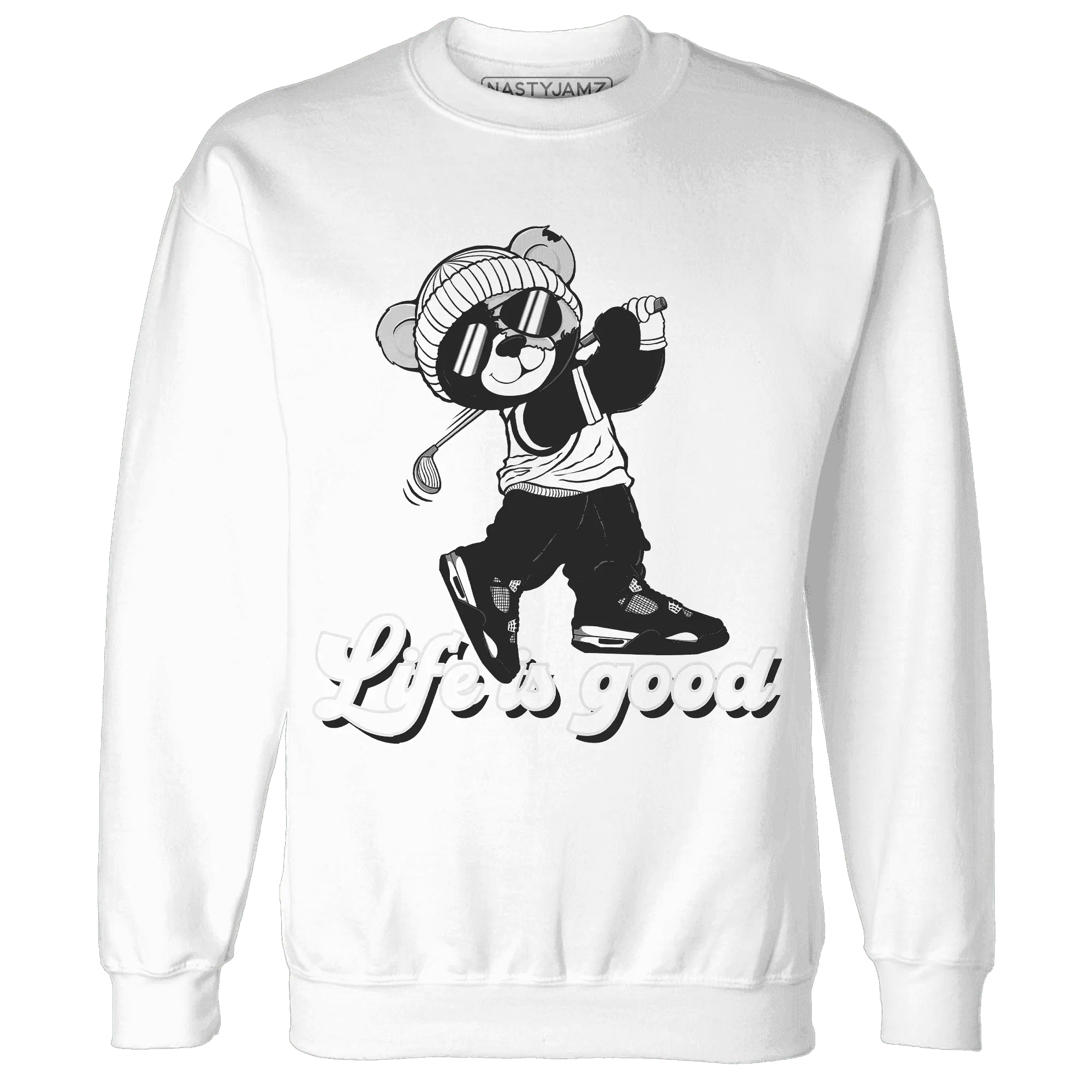 White-Thunder-4s-Sweatshirt-Match-BER-Like-Golf