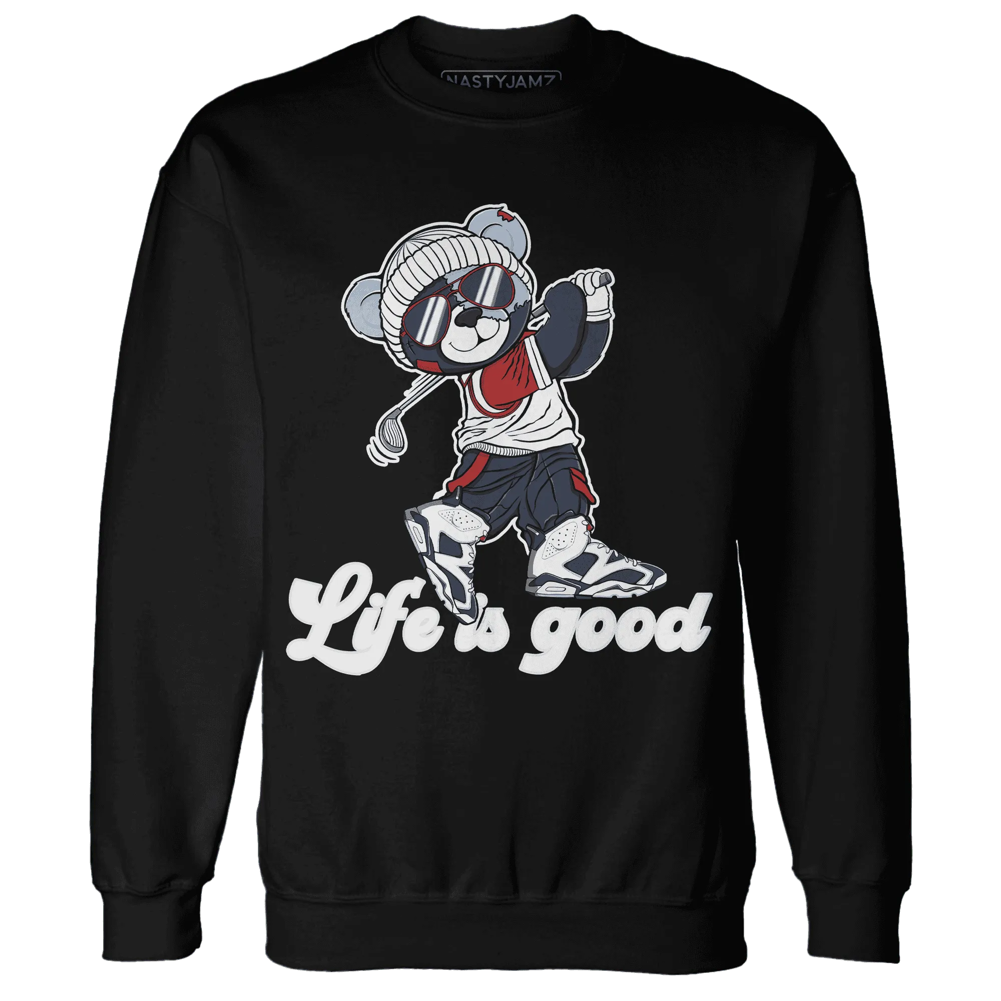 White-Navy-6s-Sweatshirt-Match-BER-Like-Golf