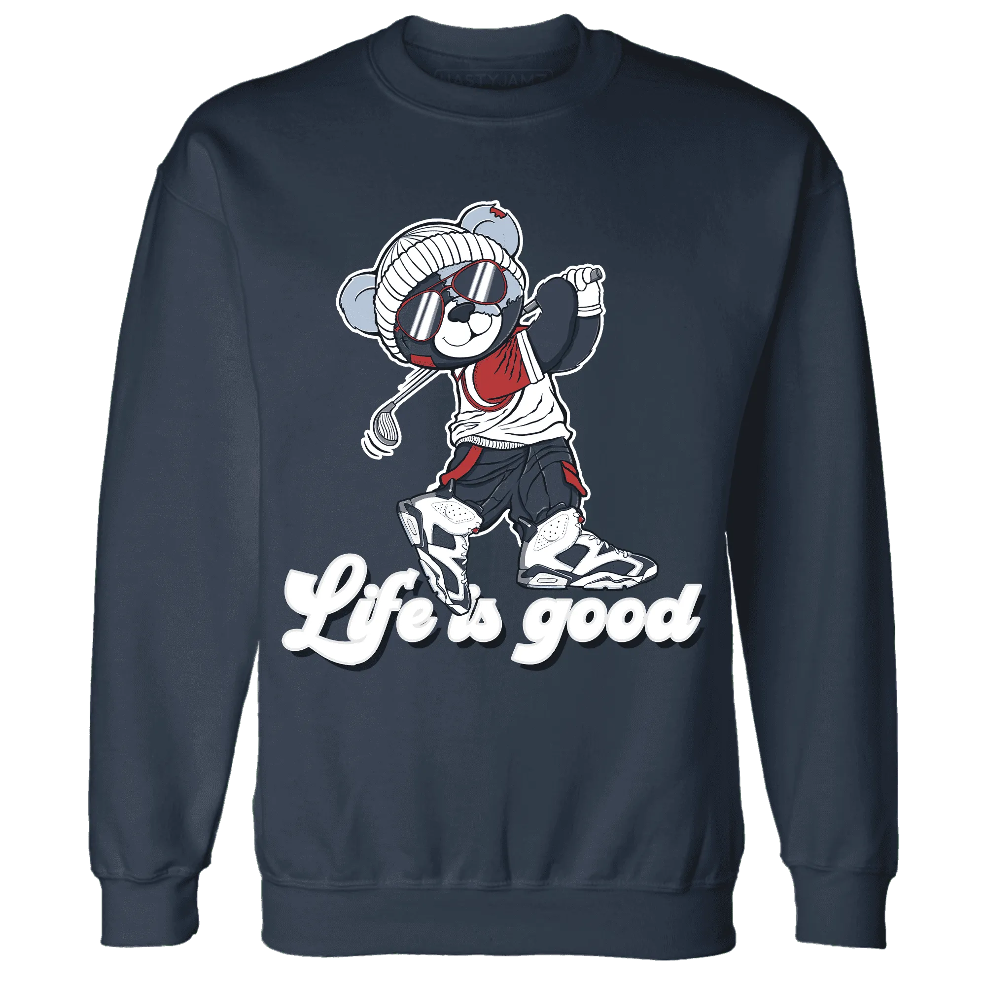 White-Navy-6s-Sweatshirt-Match-BER-Like-Golf