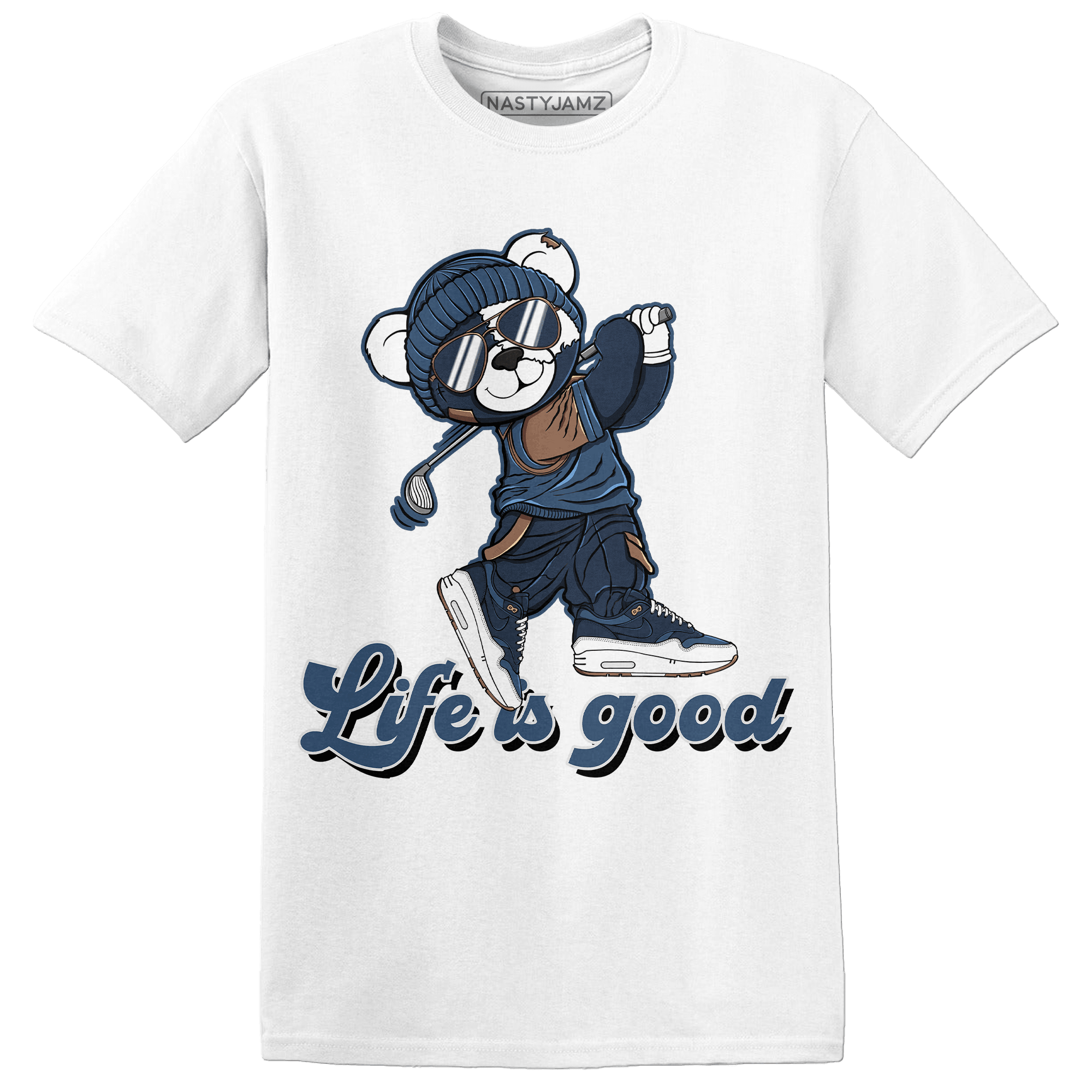 AM 1 86 Jackie Robinson T Shirt Match BER Like Golf - NastyJamz