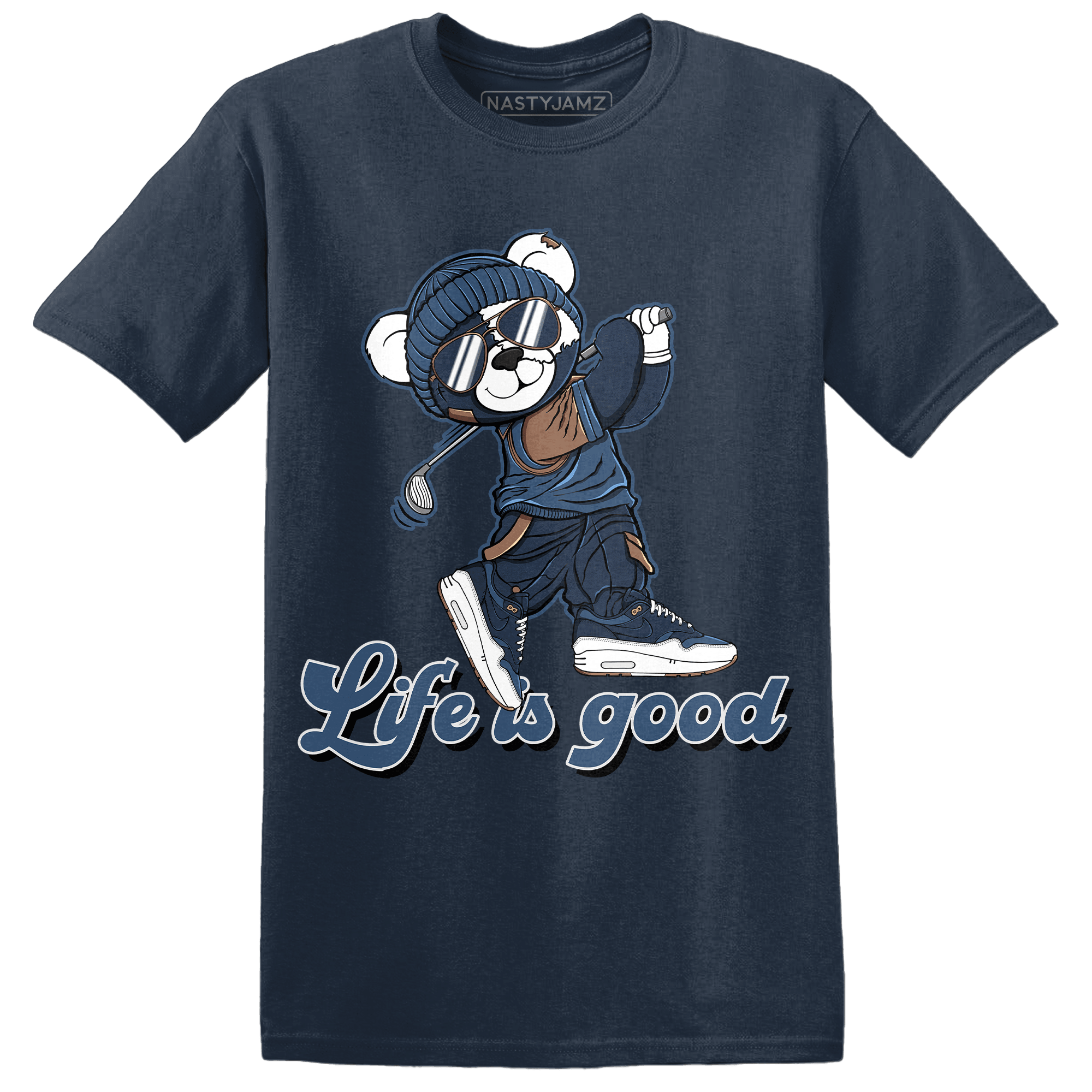 AM 1 86 Jackie Robinson T Shirt Match BER Like Golf - NastyJamz
