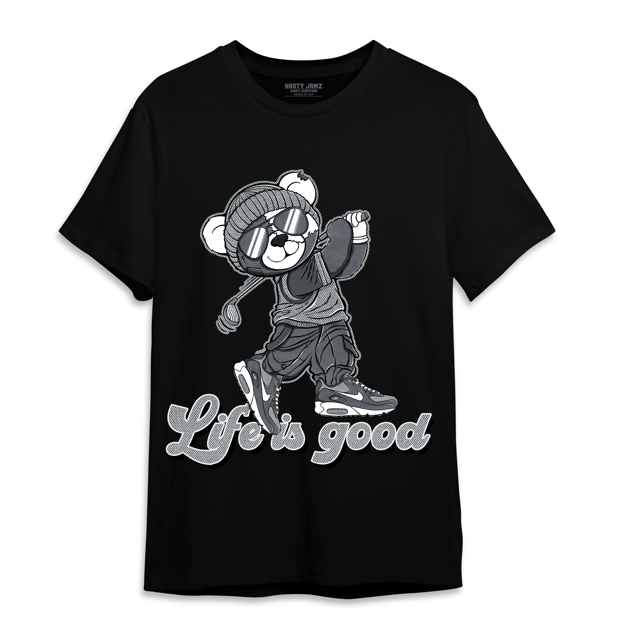 Air Max 90 Iron Grey T Shirt Match BER Like Golf - NastyJamz