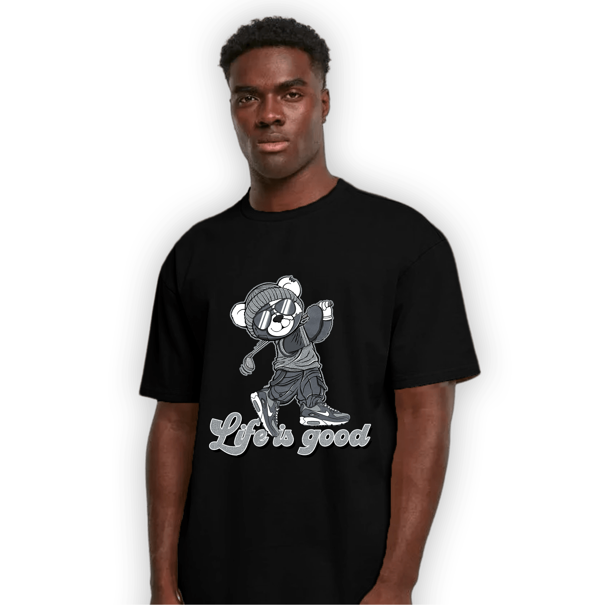 Air Max 90 Iron Grey T Shirt Match BER Like Golf - NastyJamz