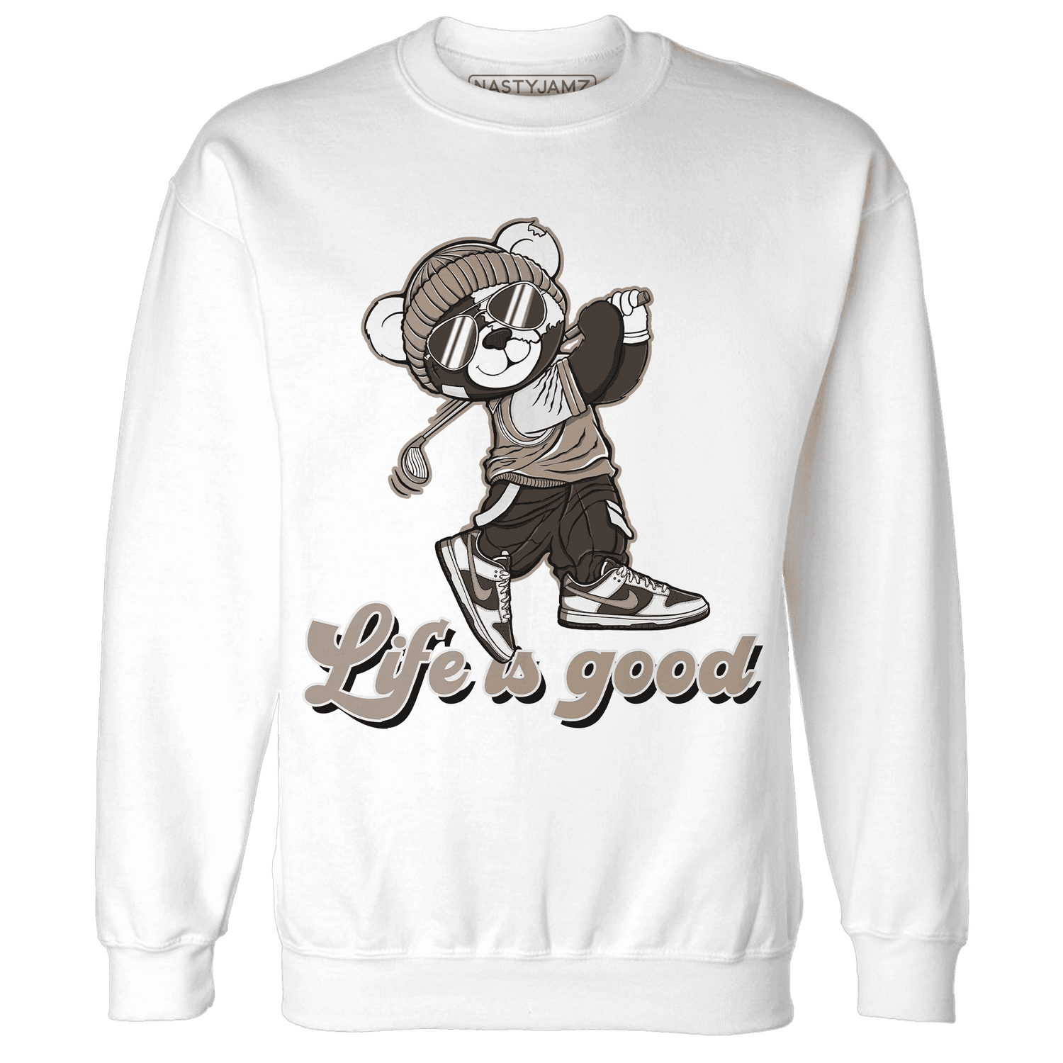 Dunk Low Baroque Brown Sweatshirt Match BER Like Golf - NastyJamz