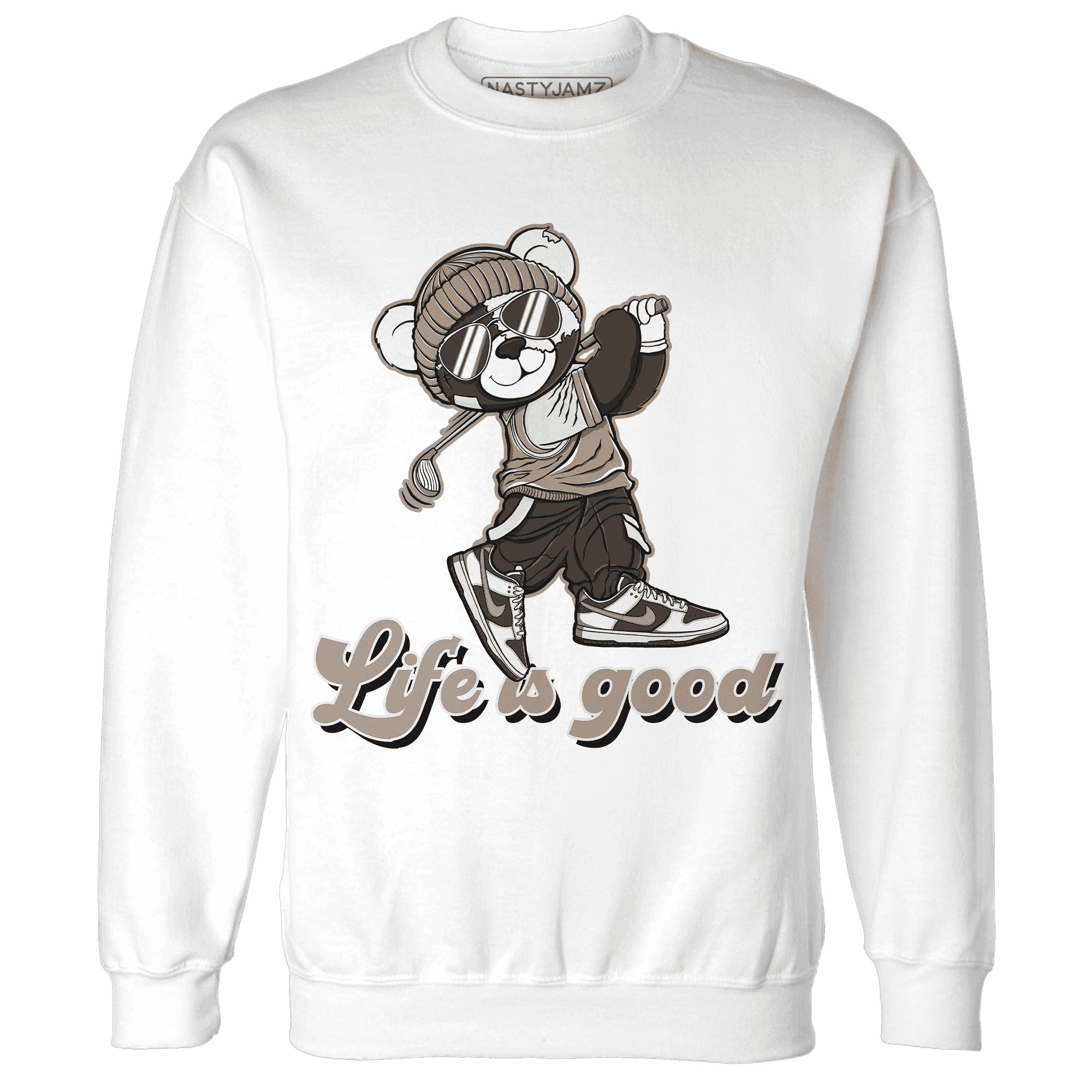 Dunk Low Baroque Brown Sweatshirt Match BER Like Golf - NastyJamz