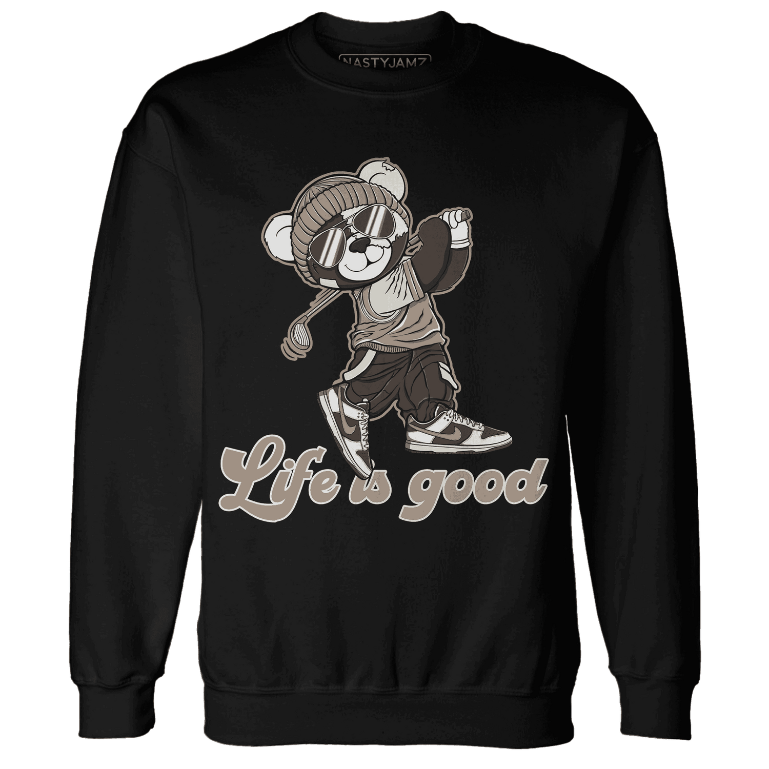 Dunk Low Baroque Brown Sweatshirt Match BER Like Golf - NastyJamz