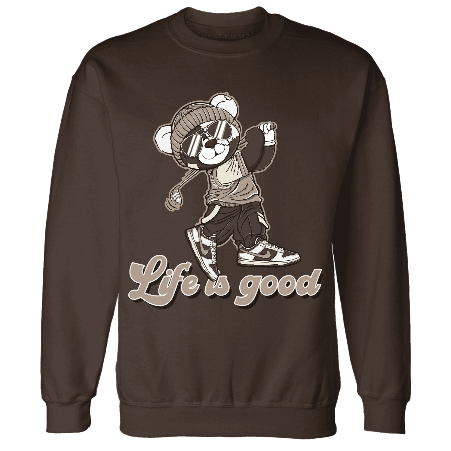 Dunk Low Baroque Brown Sweatshirt Match BER Like Golf - NastyJamz