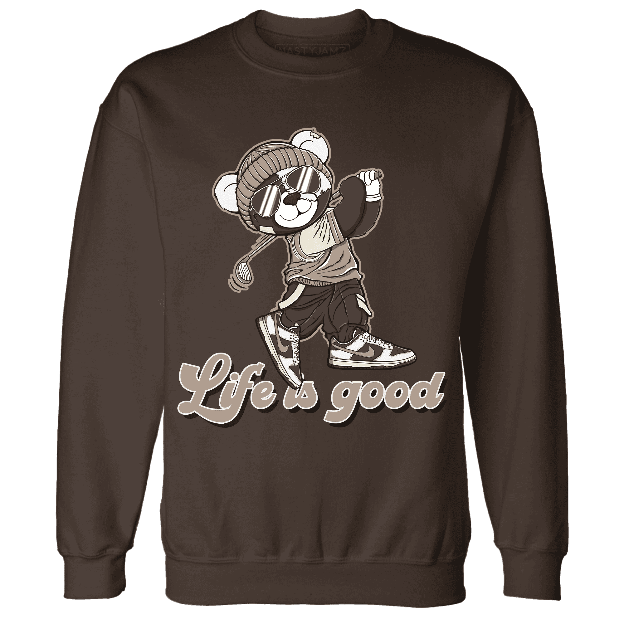 Dunk Low Baroque Brown Sweatshirt Match BER Like Golf - NastyJamz