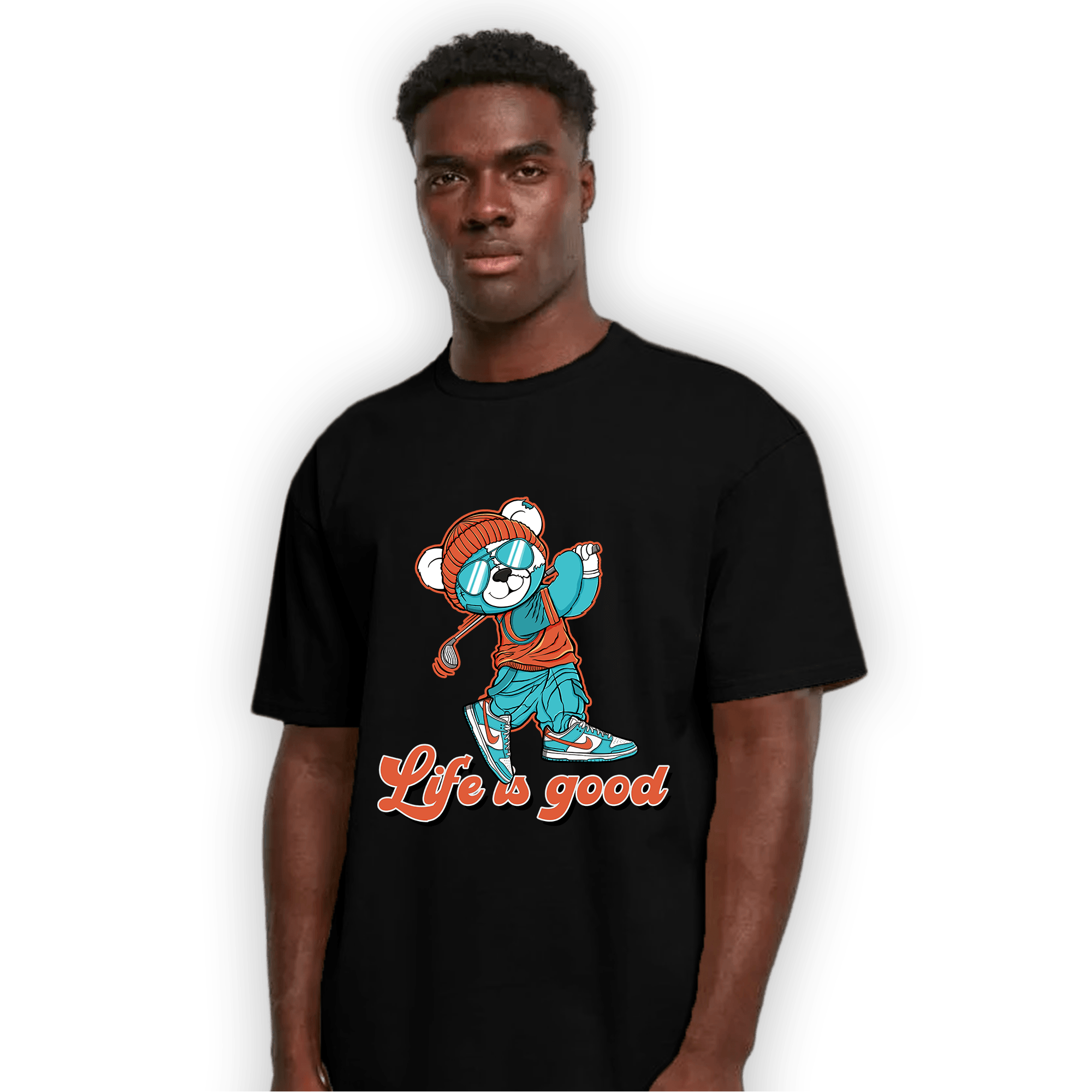 Dunk Low Dolphins T Shirt Match BER Like Golf - NastyJamz