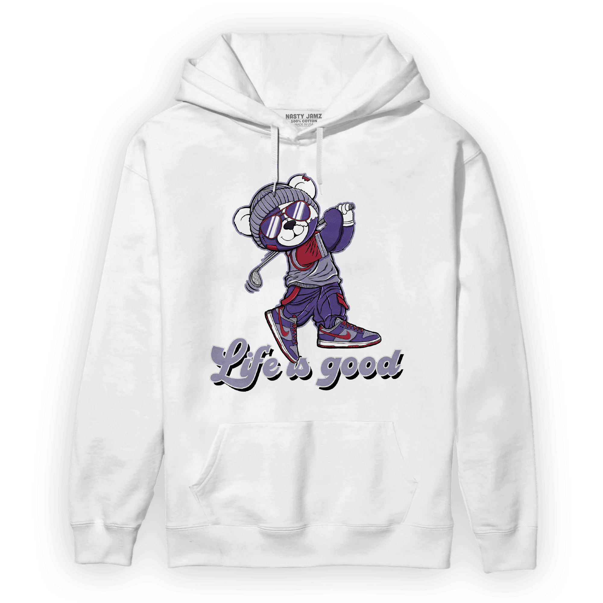 Dunk Low Plum Hoodie Match BER Like Golf - NastyJamz