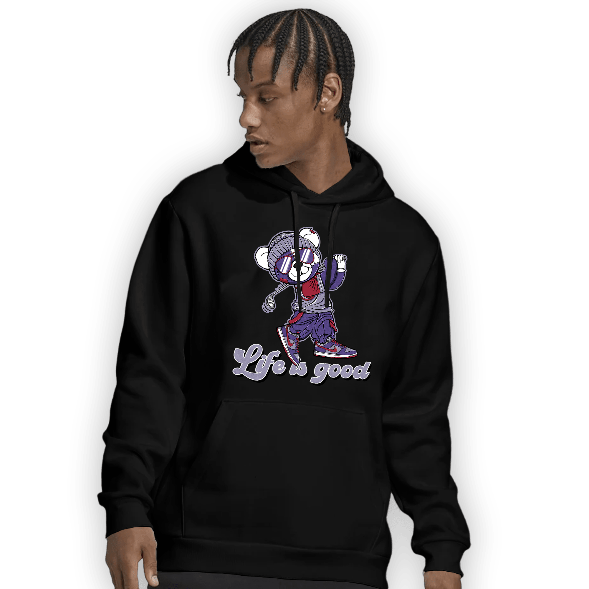 Dunk Low Plum Hoodie Match BER Like Golf - NastyJamz