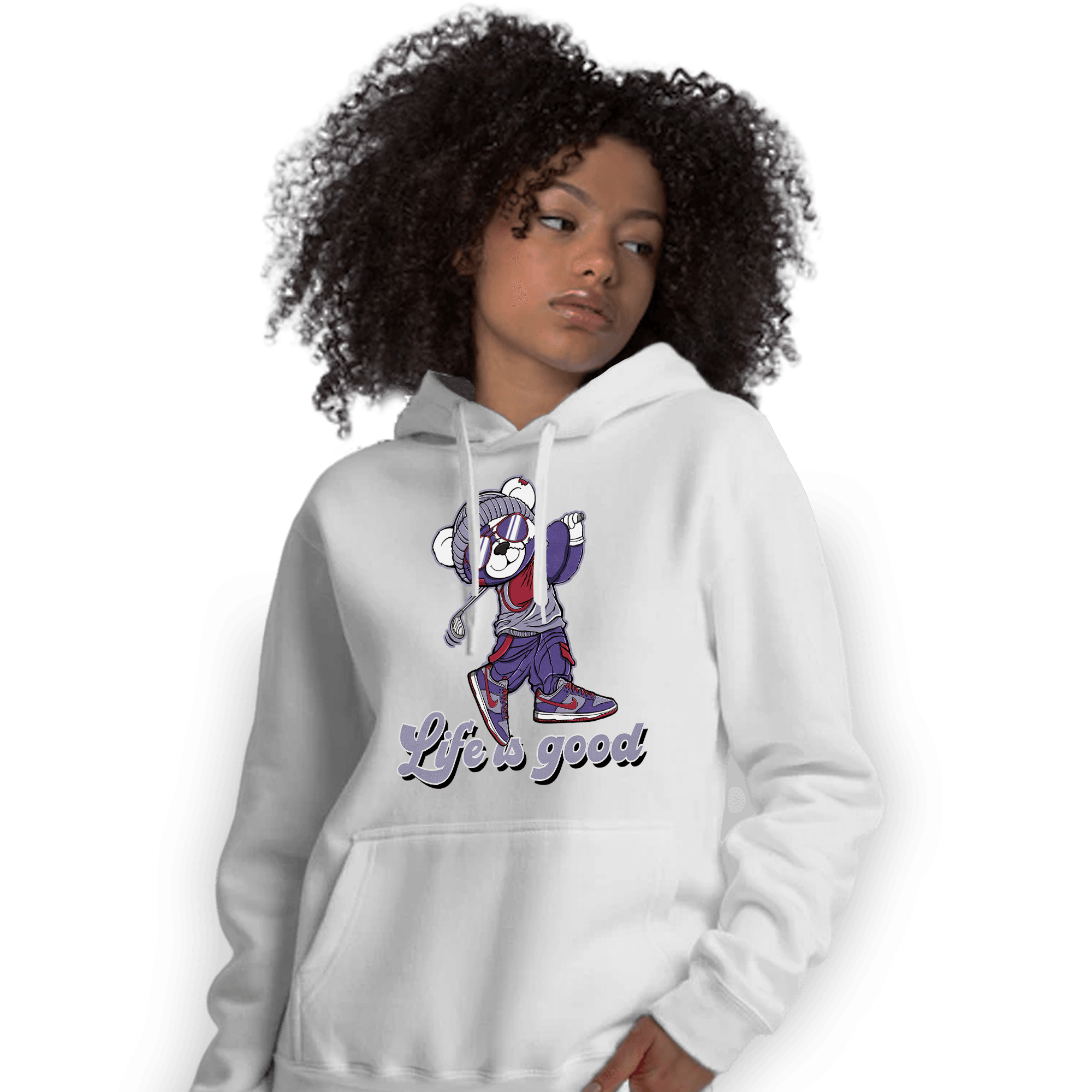 Dunk Low Plum Hoodie Match BER Like Golf - NastyJamz