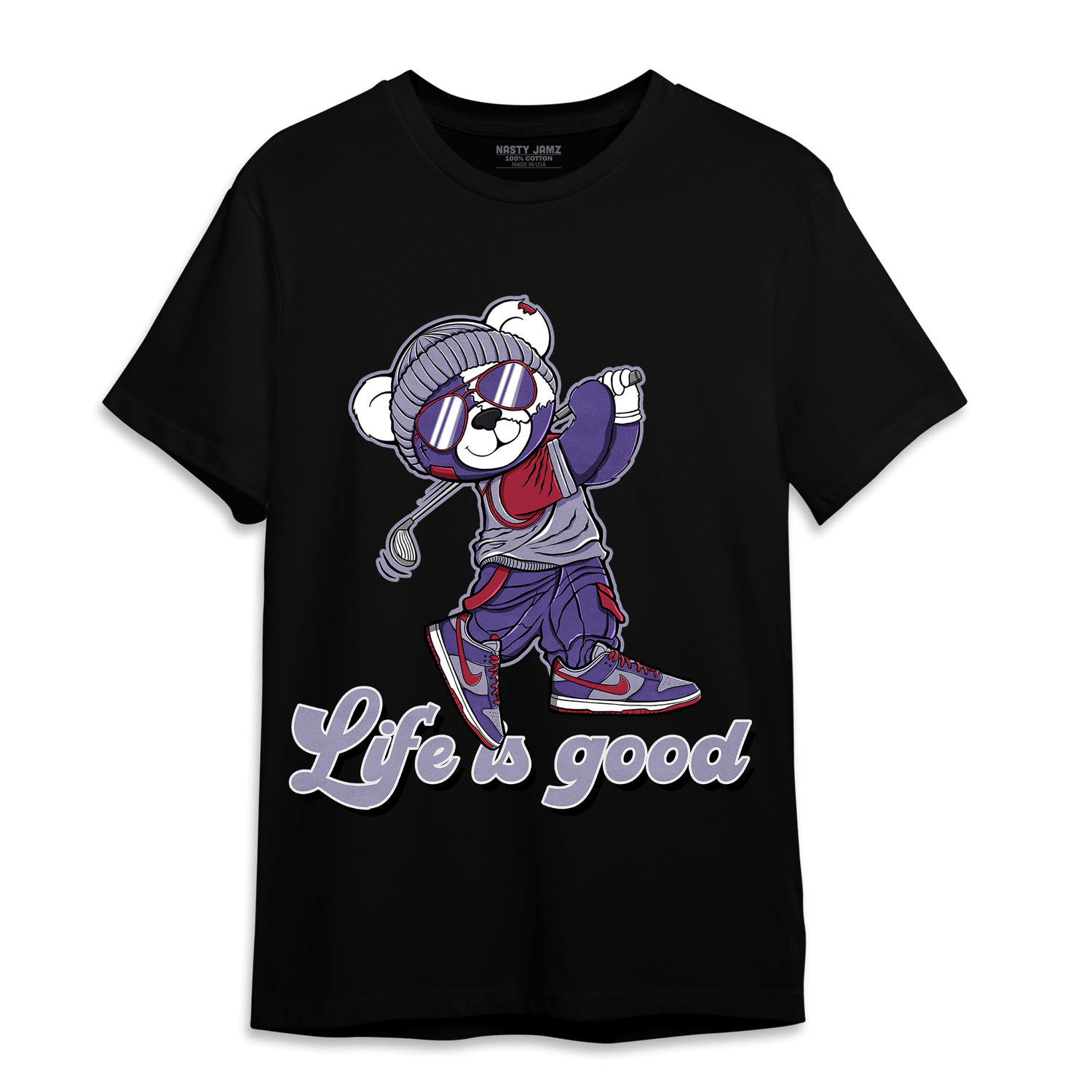 Dunk Low Plum T Shirt Match BER Like Golf - NastyJamz