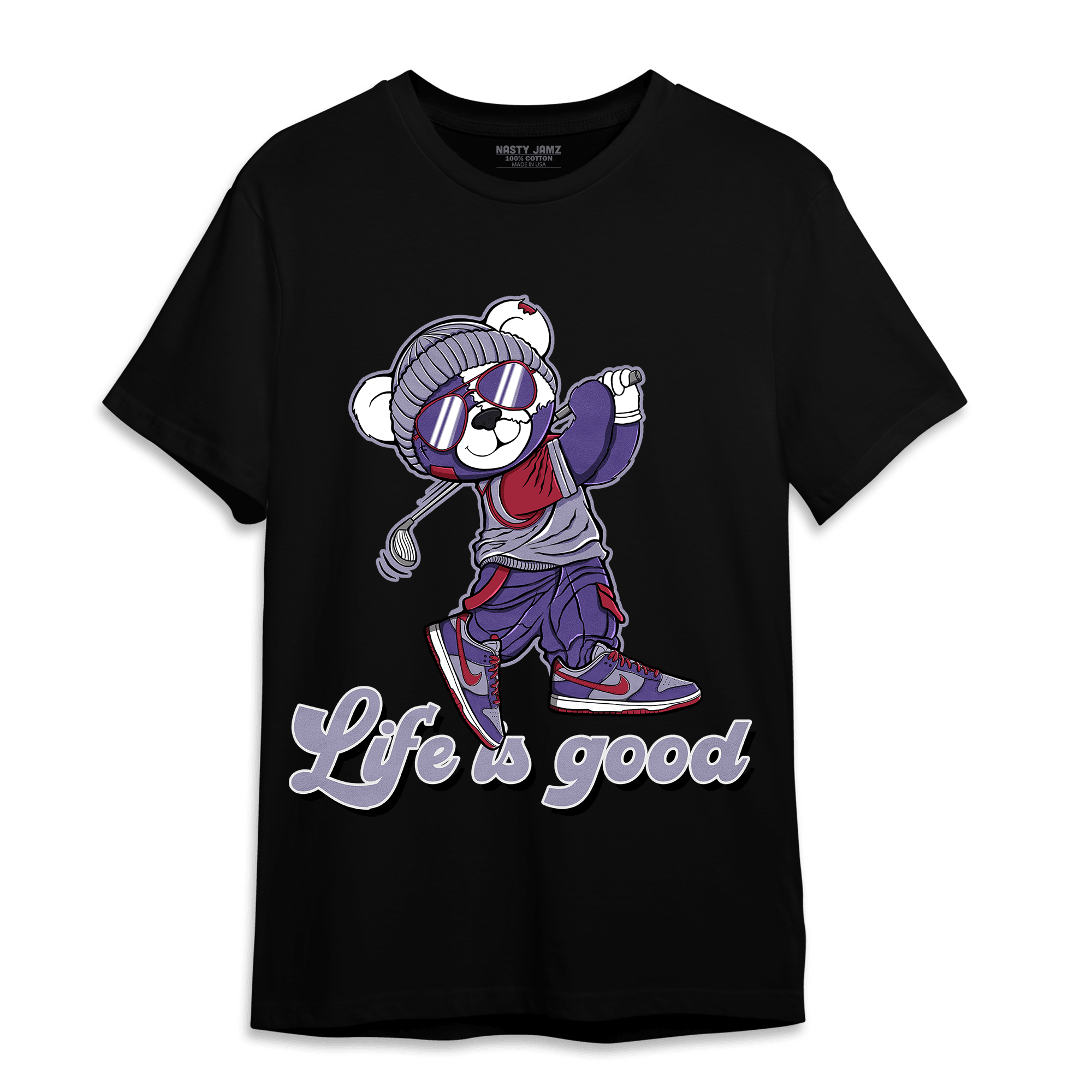 Dunk Low Plum T Shirt Match BER Like Golf - NastyJamz