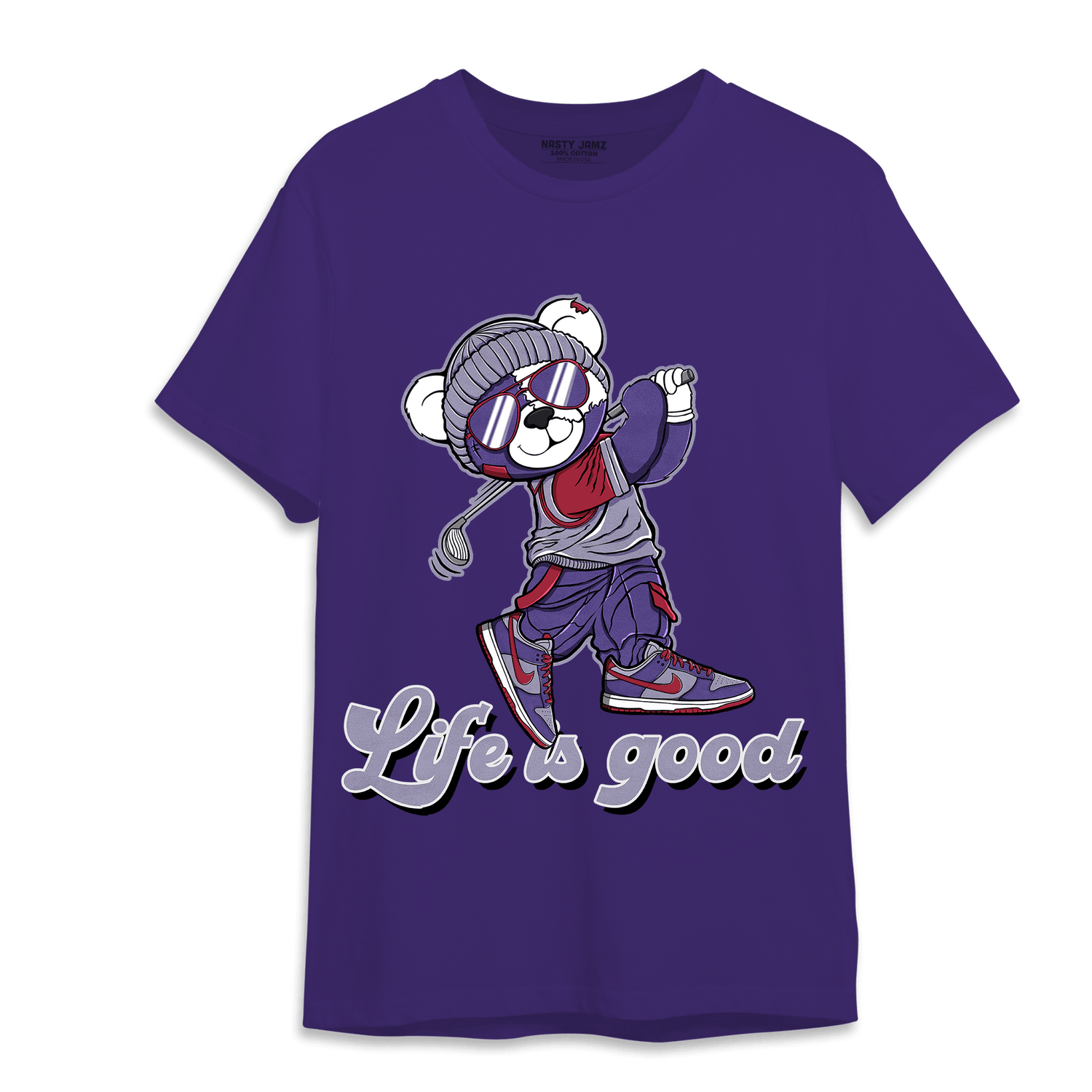 Dunk Low Plum T Shirt Match BER Like Golf - NastyJamz