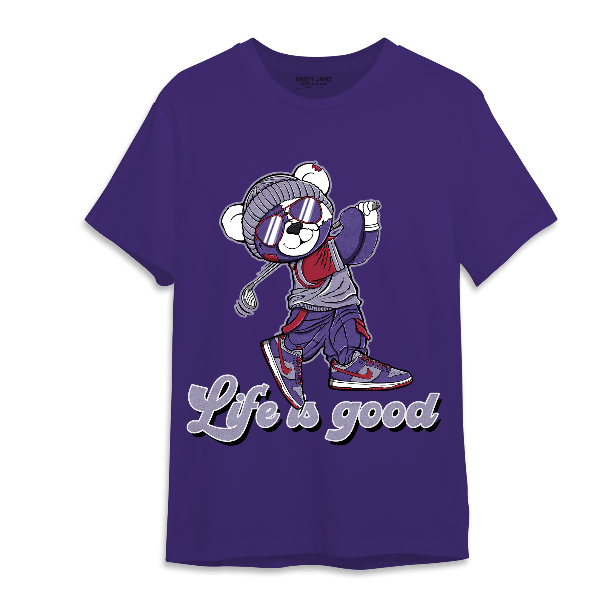 Dunk Low Plum T Shirt Match BER Like Golf - NastyJamz