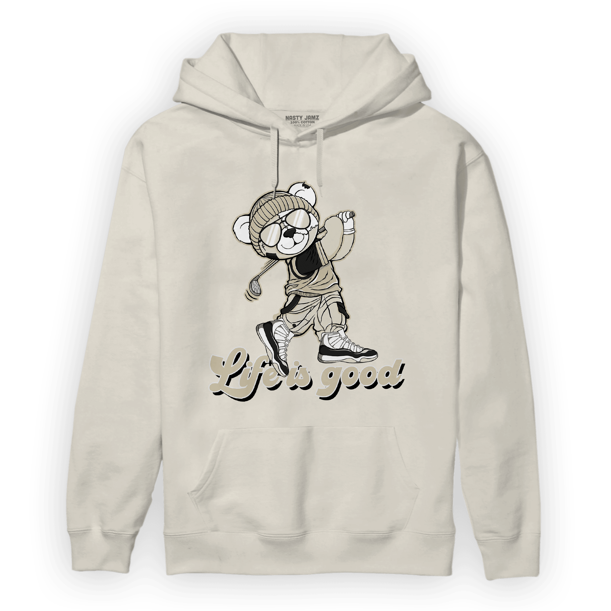Gratitude 11s Hoodie Match BER Like Golf - NastyJamz