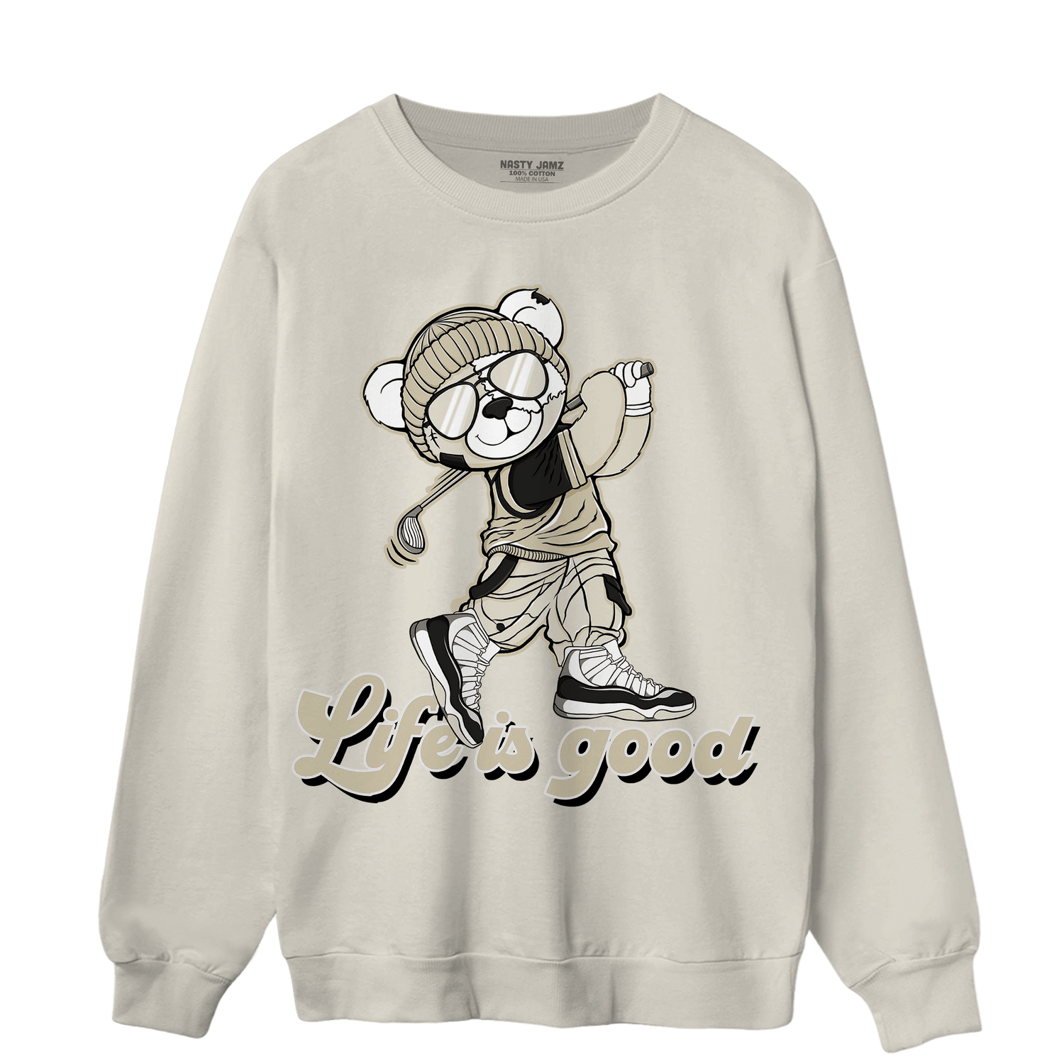 Gratitude 11s Sweatshirt Match BER Like Golf - NastyJamz