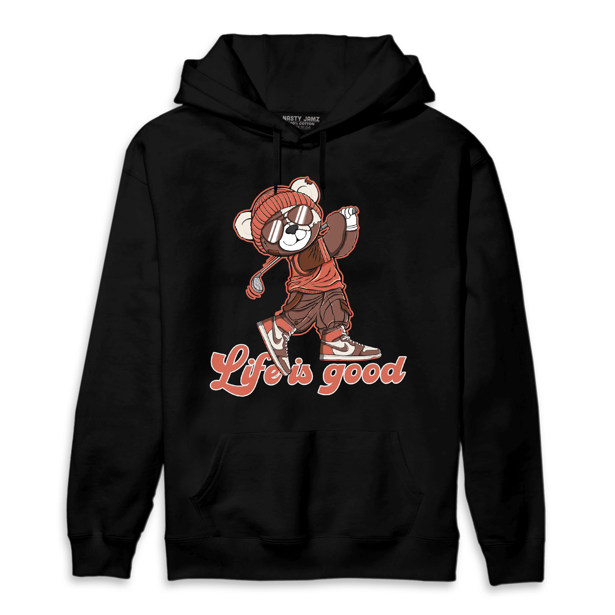 High OG Dusted Clay 1s Hoodie Match BER Like Golf - NastyJamz