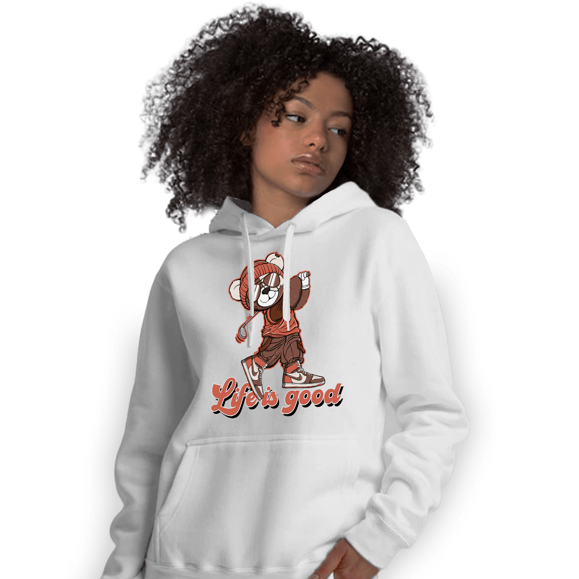 High OG Dusted Clay 1s Hoodie Match BER Like Golf - NastyJamz