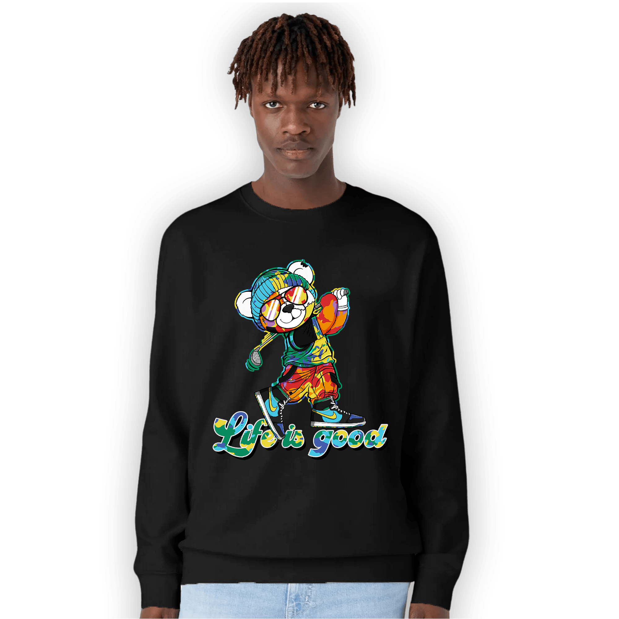 Mid GS Six Championships 1s Sweatshirt Match BER Like Golf - NastyJamz