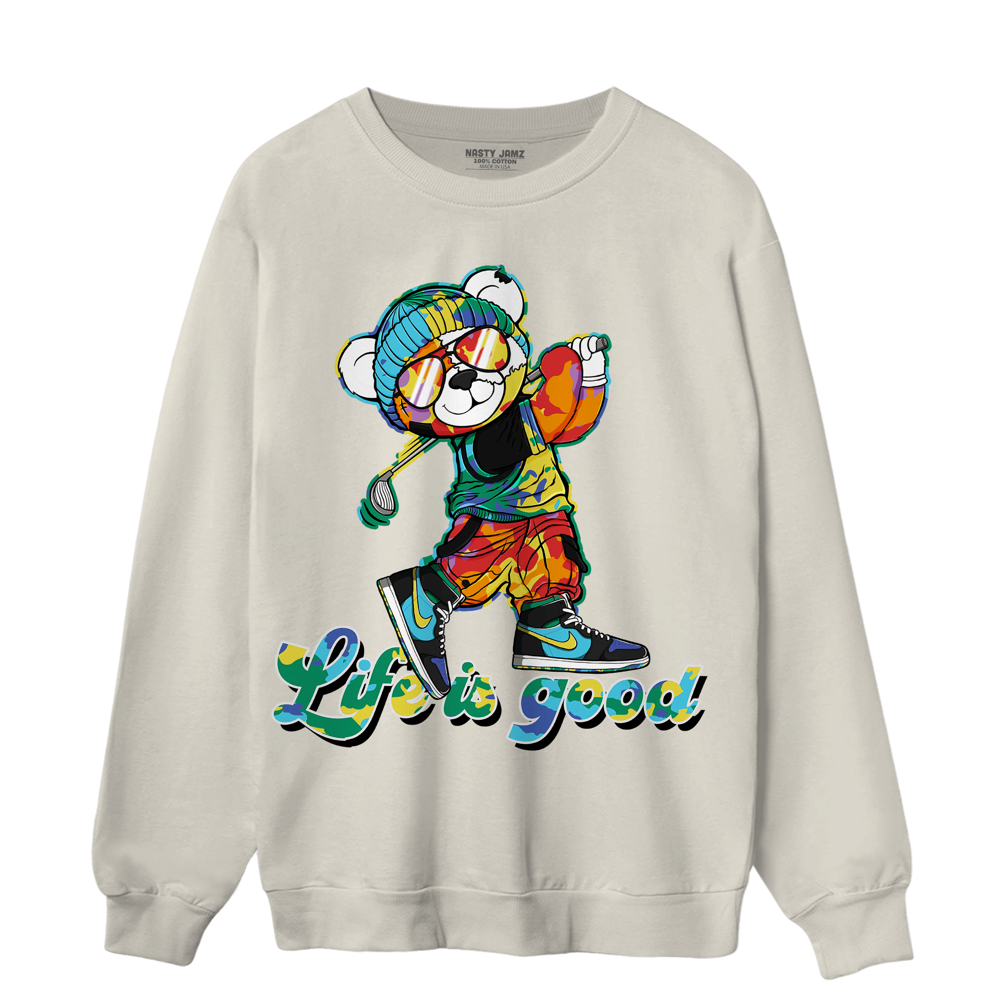 Mid GS Six Championships 1s Sweatshirt Match BER Like Golf - NastyJamz