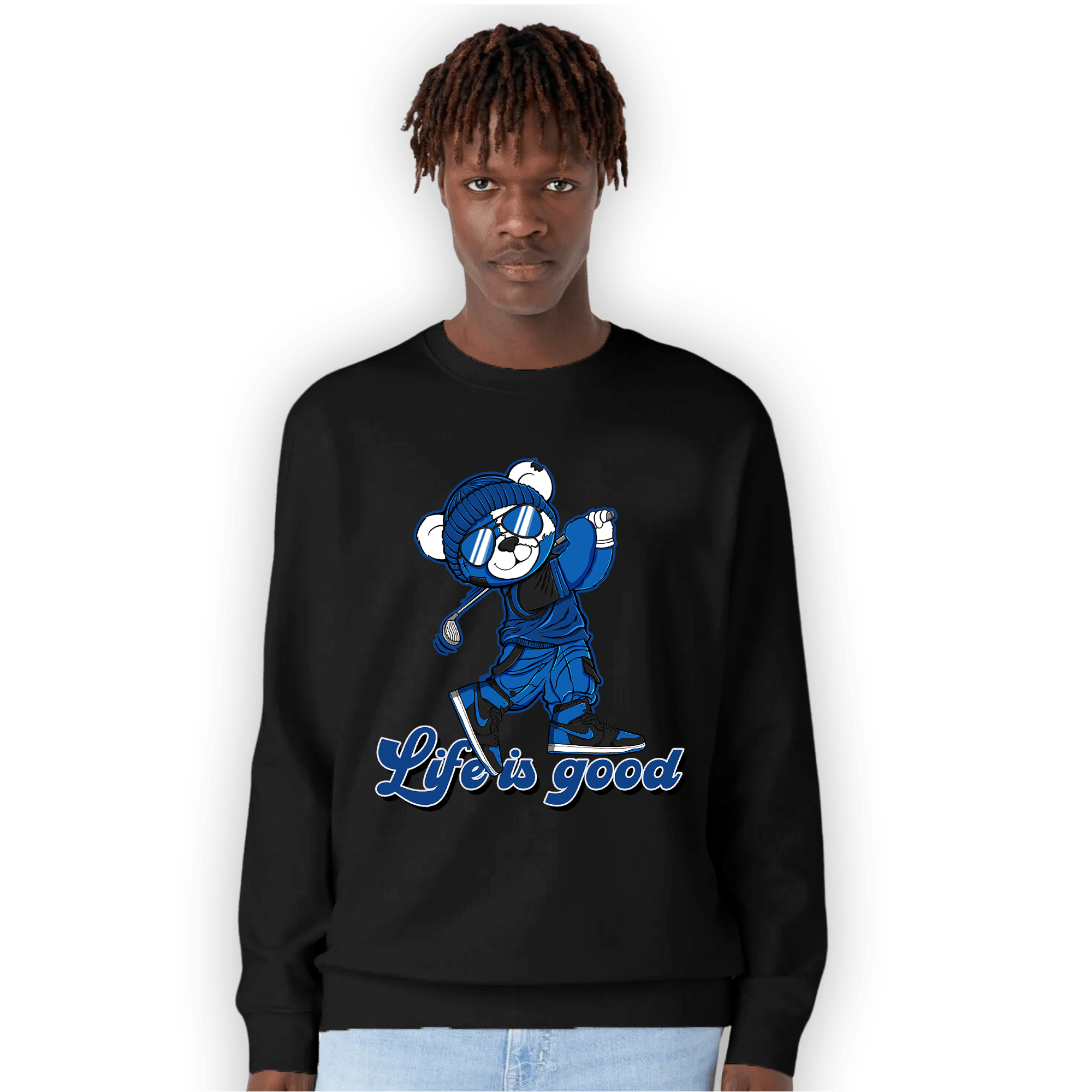Royal Reimagined 1s Sweatshirt Match BER Like Golf - NastyJamz