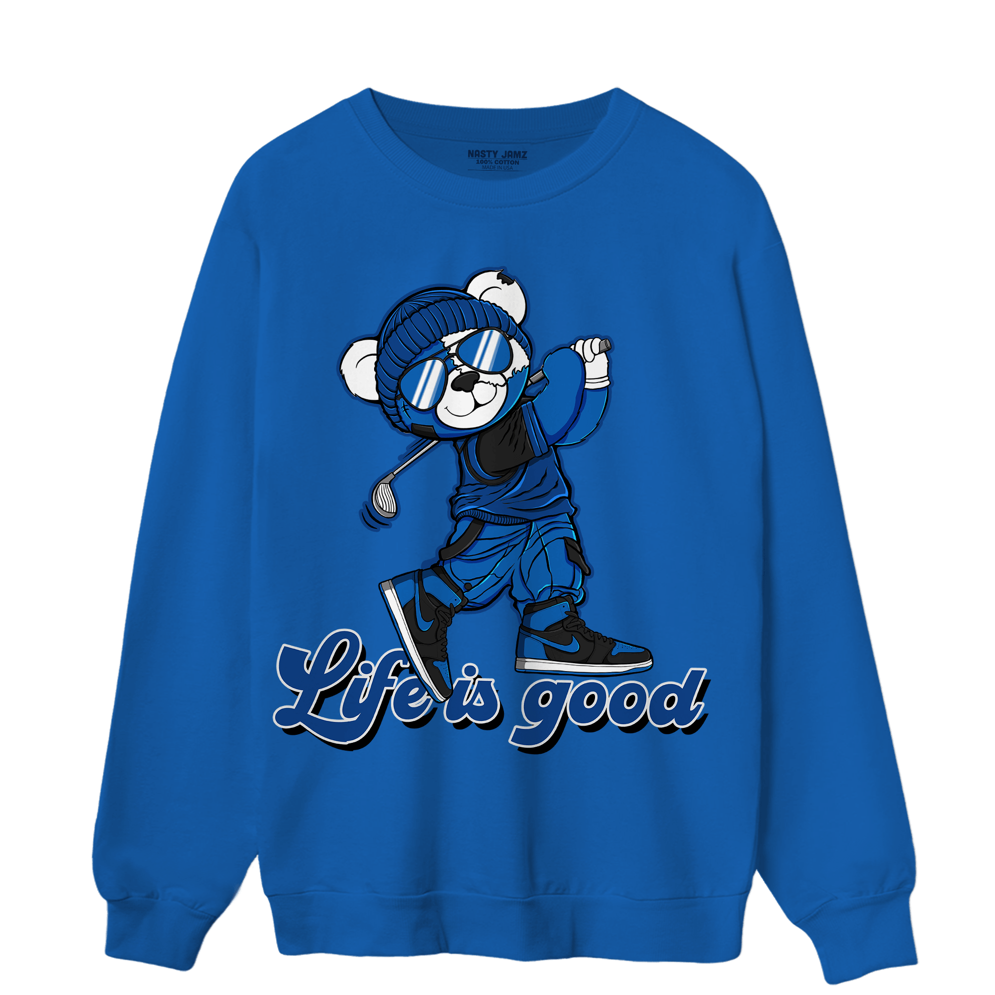 Royal Reimagined 1s Sweatshirt Match BER Like Golf - NastyJamz