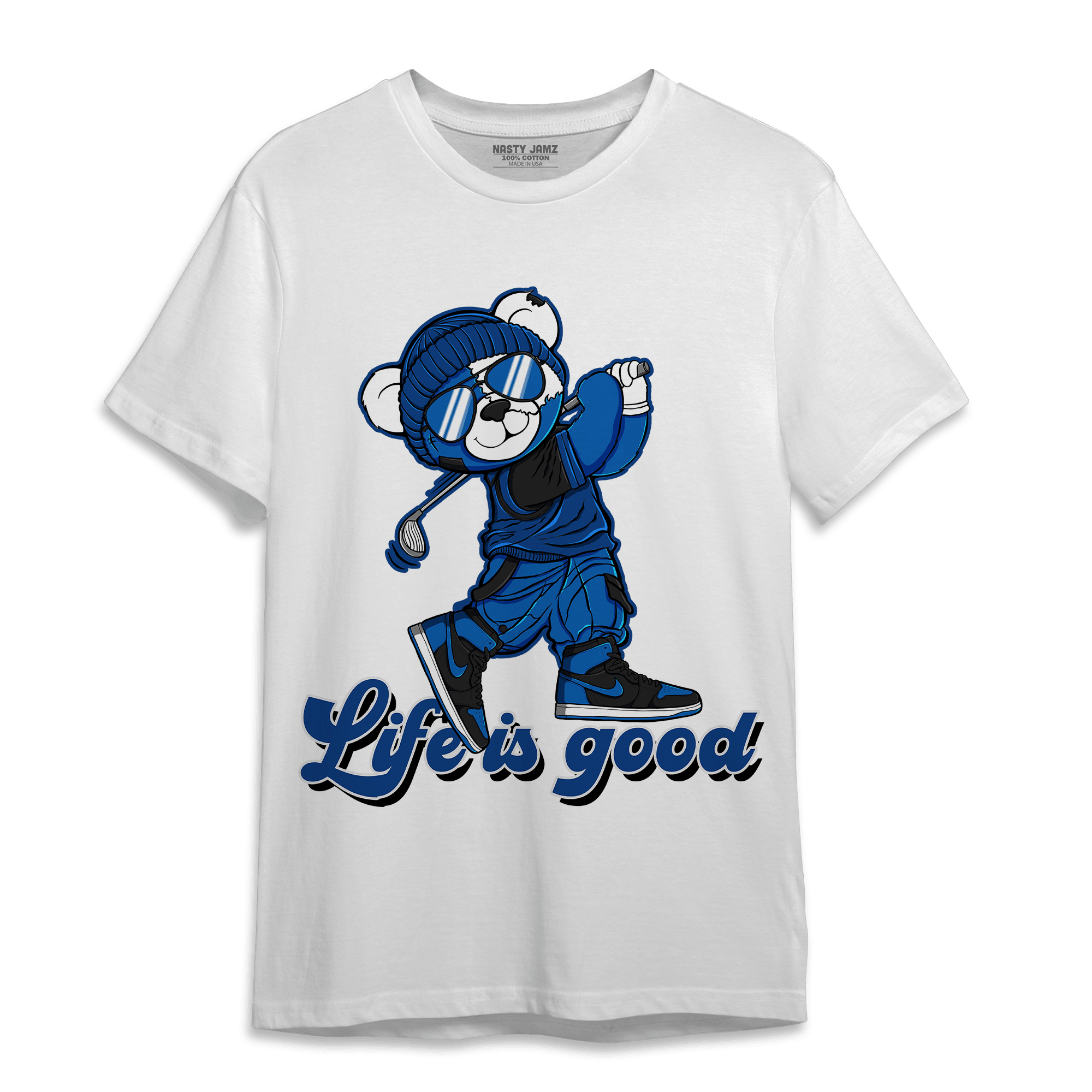 Royal Reimagined 1s T Shirt Match BER Like Golf - NastyJamz