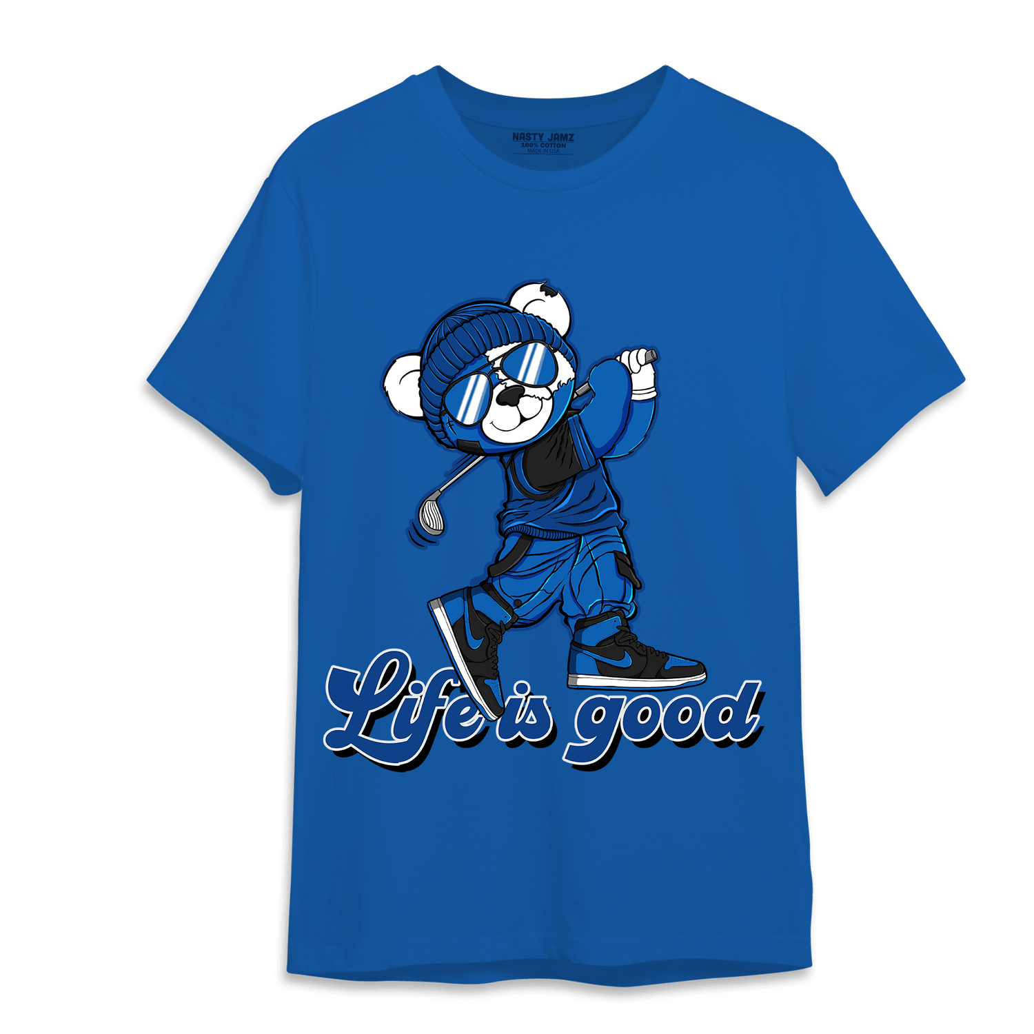 Royal Reimagined 1s T Shirt Match BER Like Golf - NastyJamz