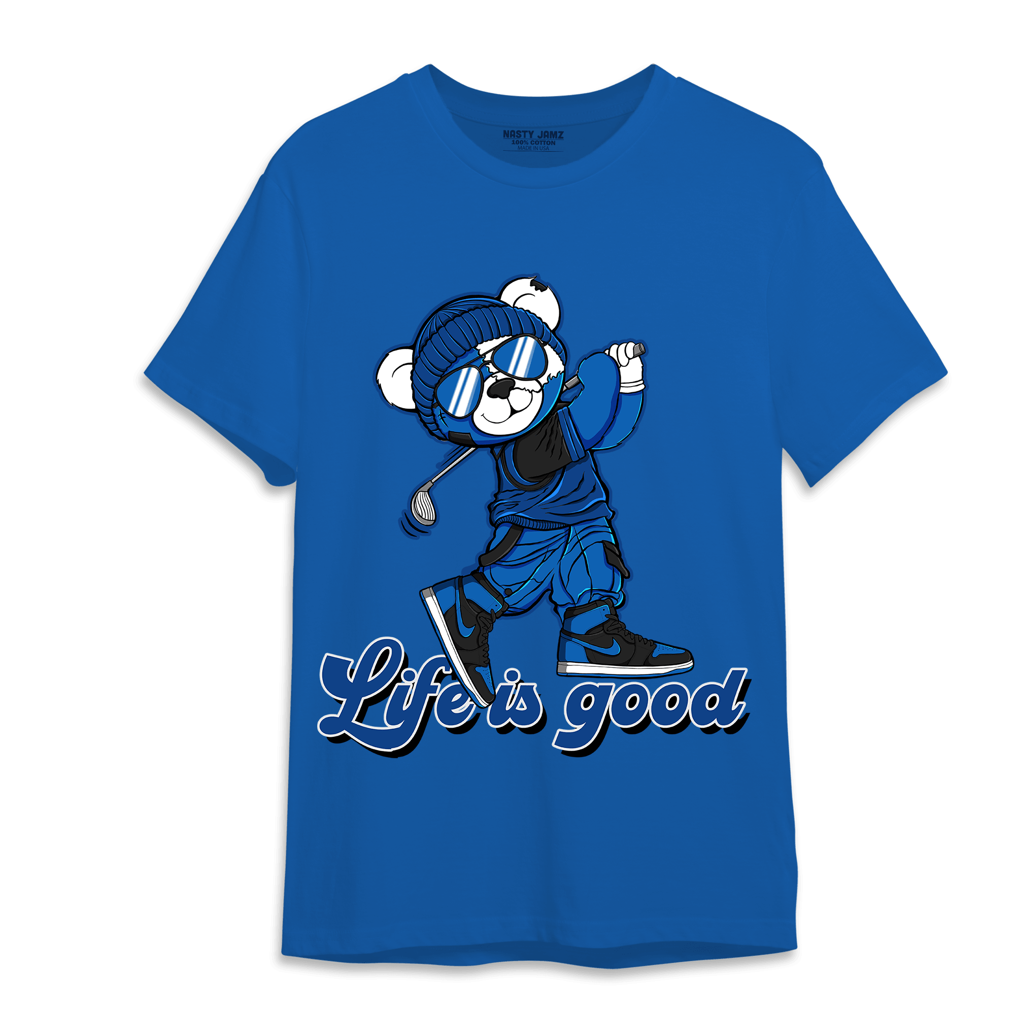 Royal Reimagined 1s T Shirt Match BER Like Golf - NastyJamz