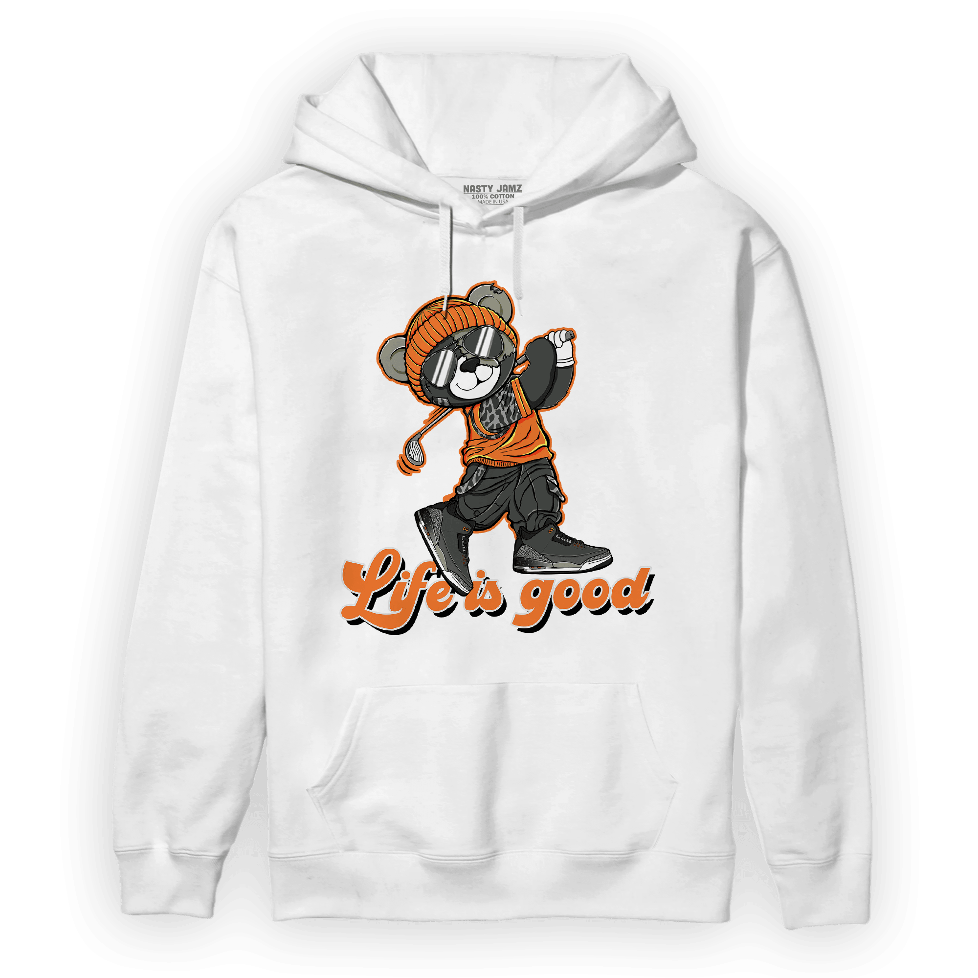 Fear Pack 3s Hoodie Match BER Like Golf - NastyJamz