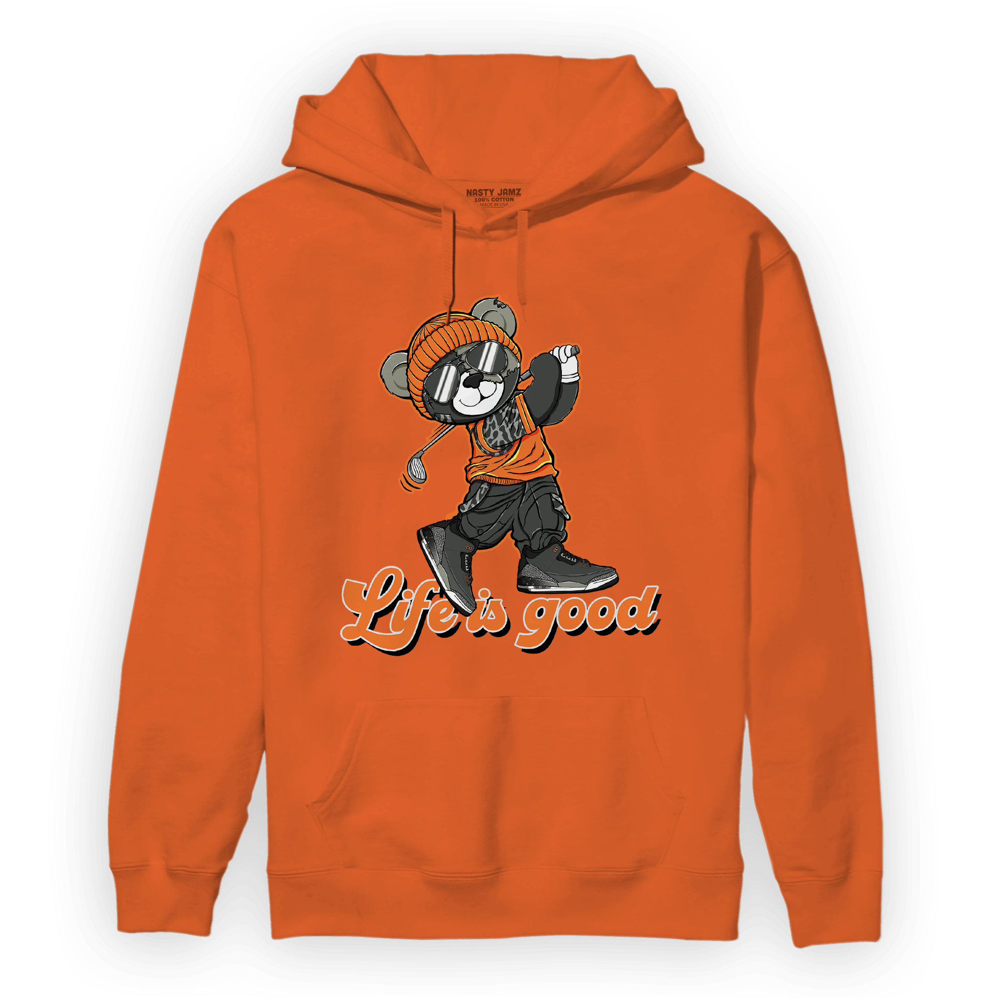 Fear Pack 3s Hoodie Match BER Like Golf - NastyJamz