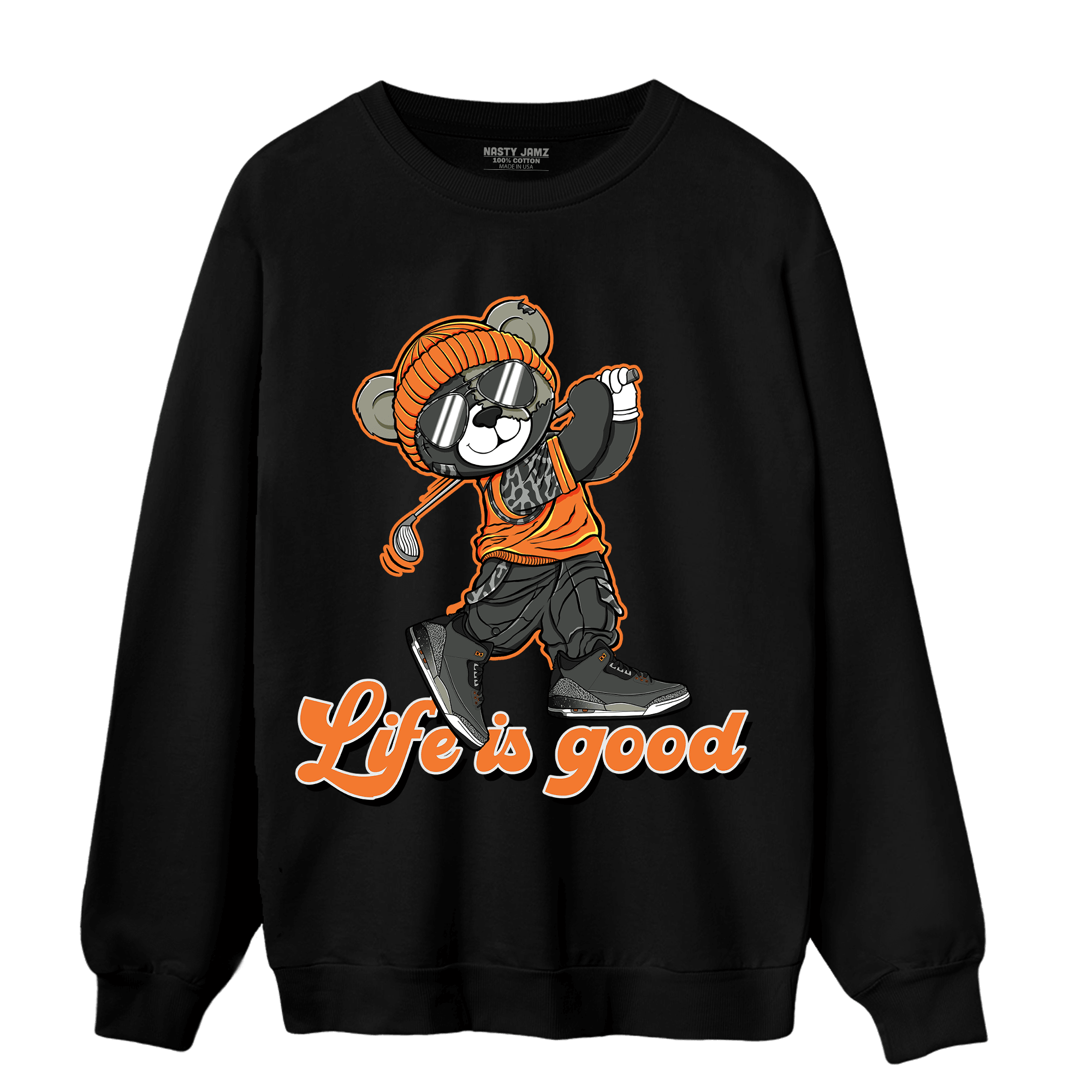 Fear Pack 3s Sweatshirt Match BER Like Golf - NastyJamz