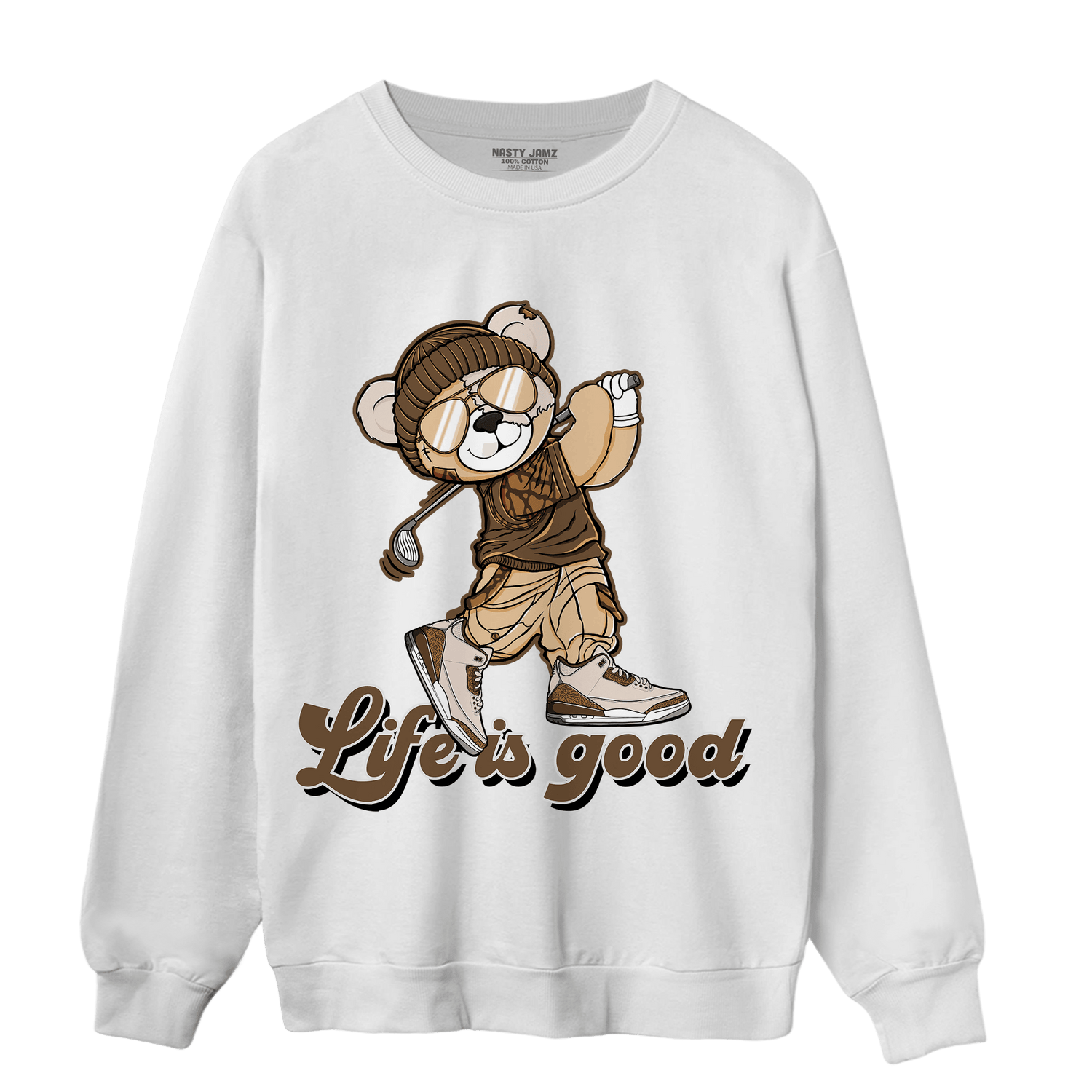 Palomino 3s Sweatshirt Match BER Like Golf - NastyJamz